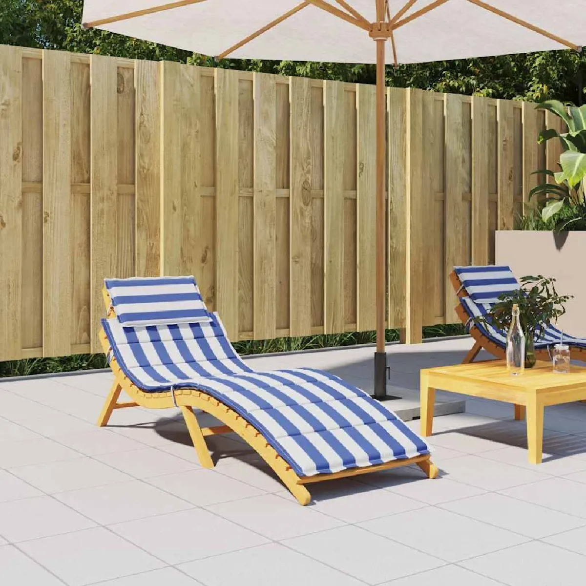 vidaXL Coussin de chaise longue - vue 7