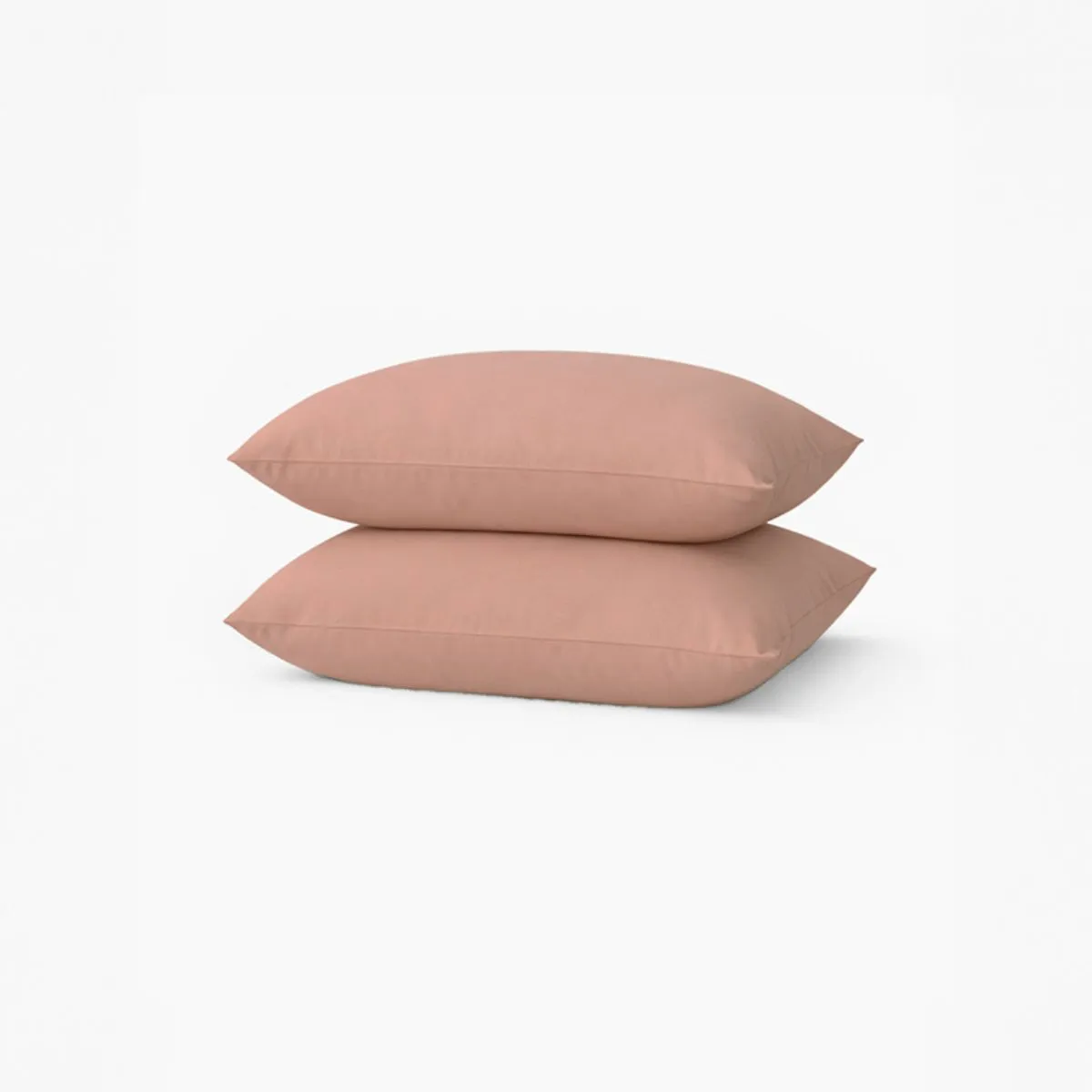 A DEMAIN  Taie d'oreiller en Percale de coton bio - 65 x 65 cm - Rose