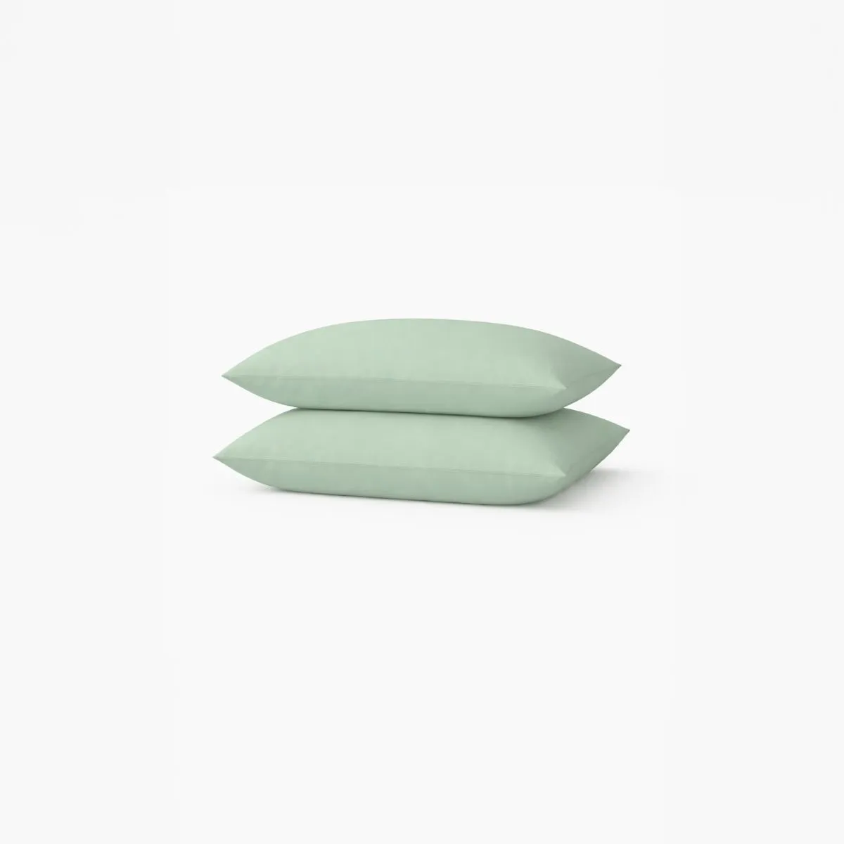 A DEMAIN  Taie d'oreiller en Percale de coton bio - 50 x 75 cm - Vert sauge