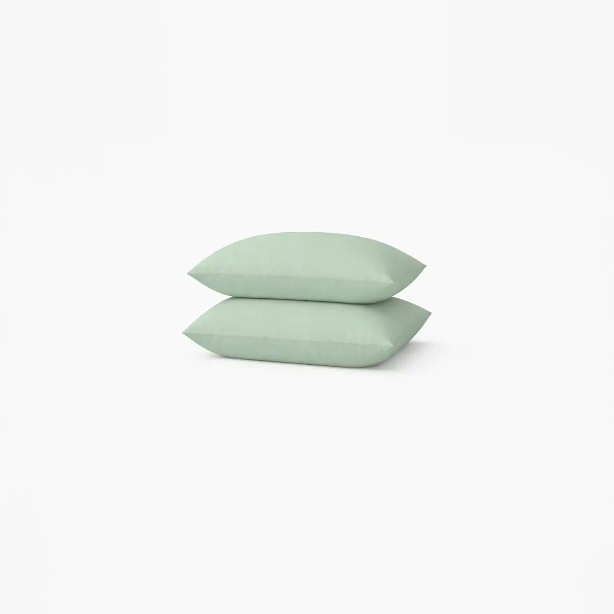 A DEMAIN  Taie d'oreiller en Percale de coton bio - 65 x 65 cm - Vert sauge