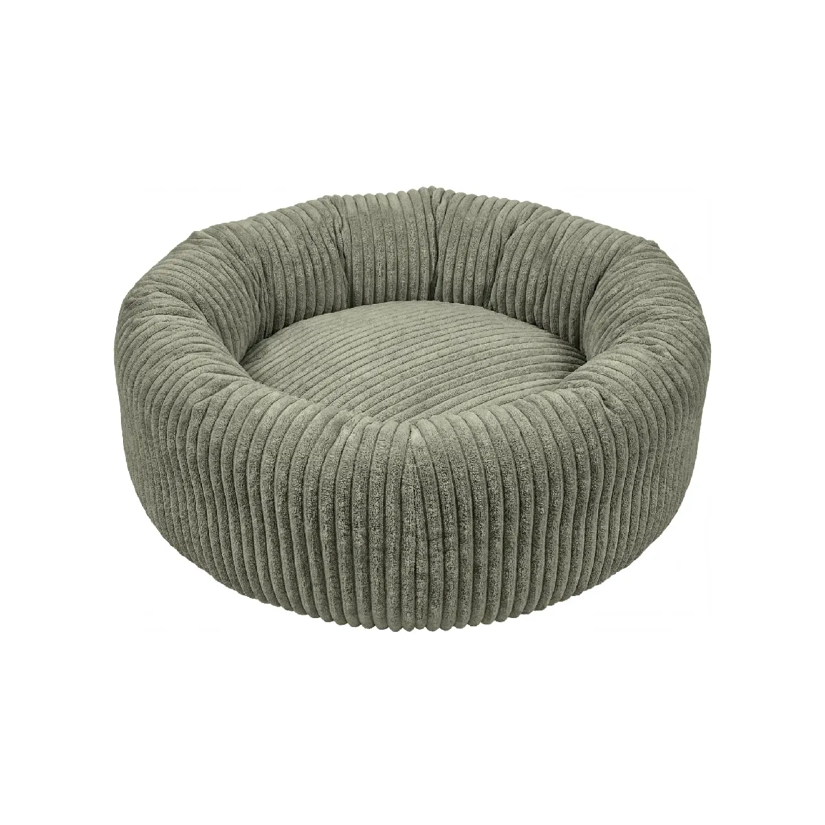 Panier chien/chat petit velours côtelé XL - Vert