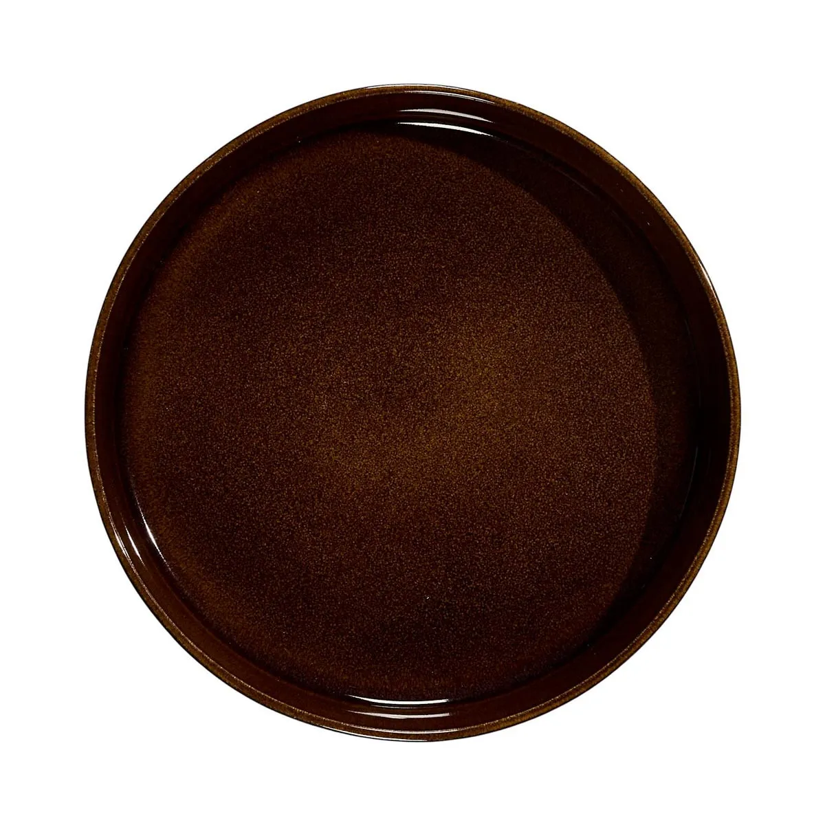 Lot de 6 Assiettes Creuses Ysia 20cm Marron