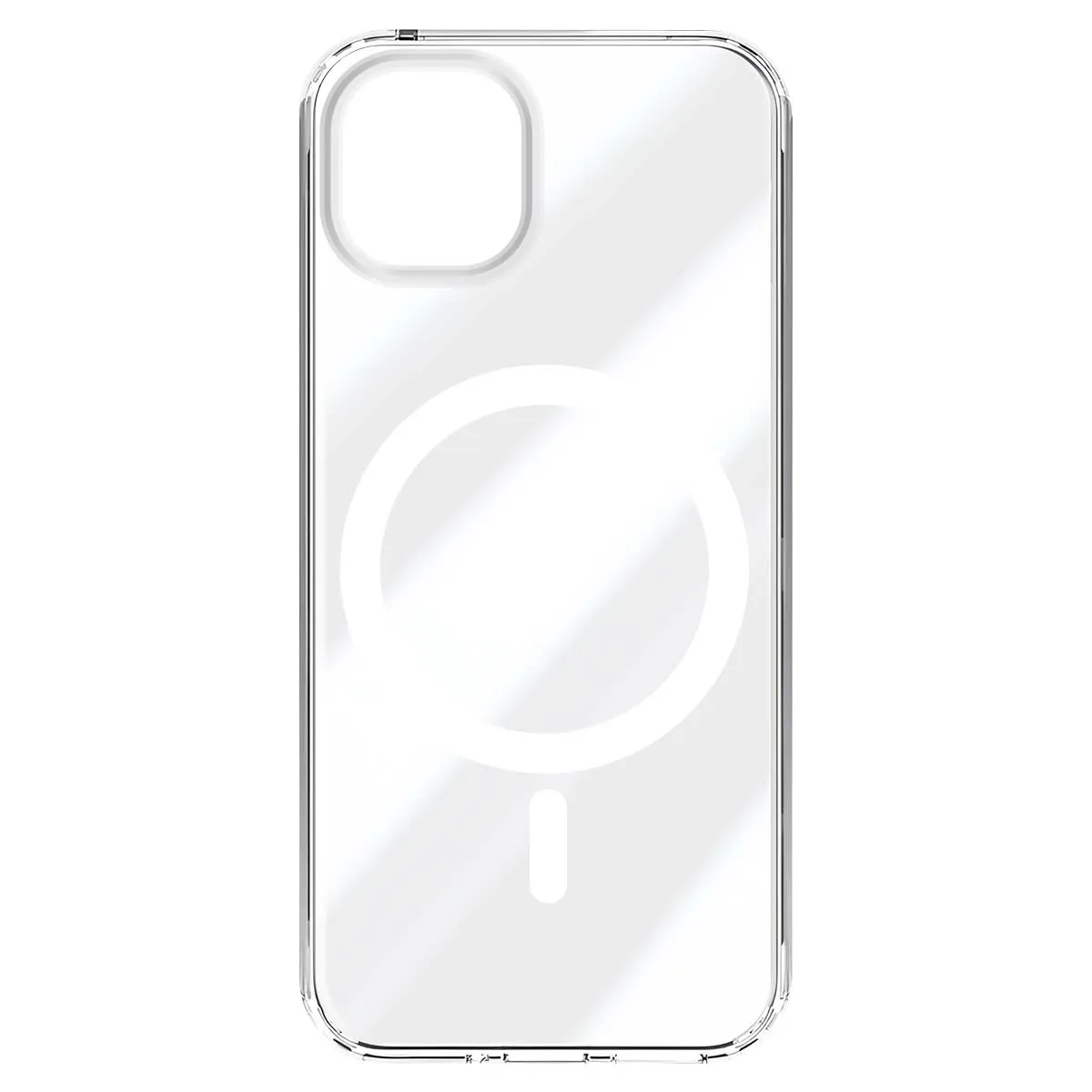 Puro Coque Pour Iphone 15 Plus Modèle Litemag Pro Compatible Magsafe Transparent