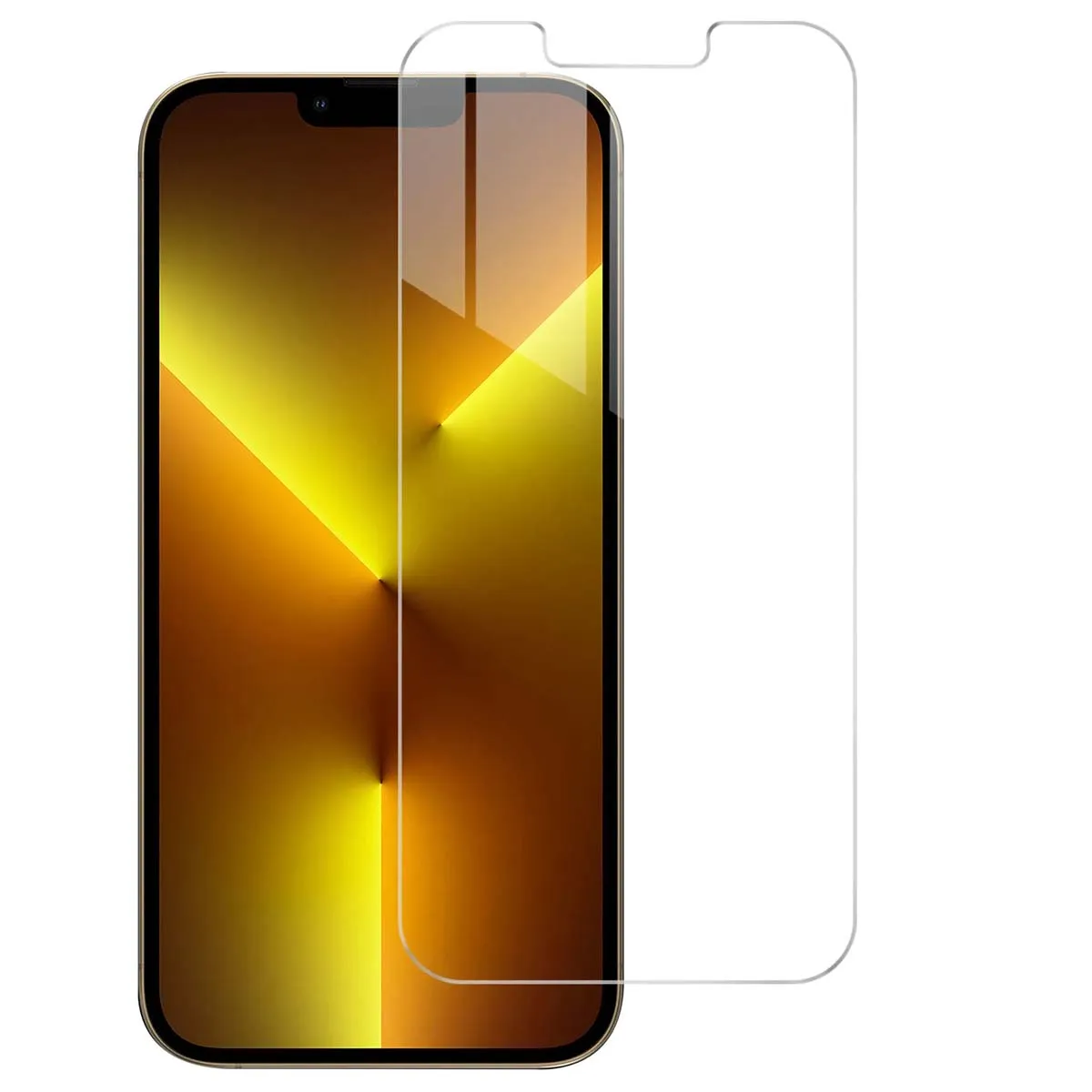 Puro Protection D'écran Pour Iphone 13 Pro Max En Verre Trempé 9H Anti-Traces Transparent