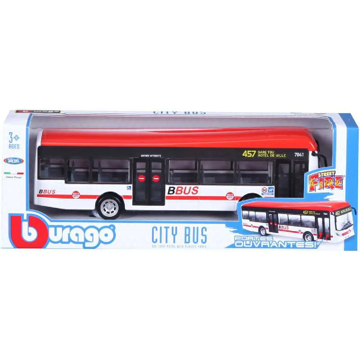 Bburago Bus Urbain City Bus 1:64 - Image 2