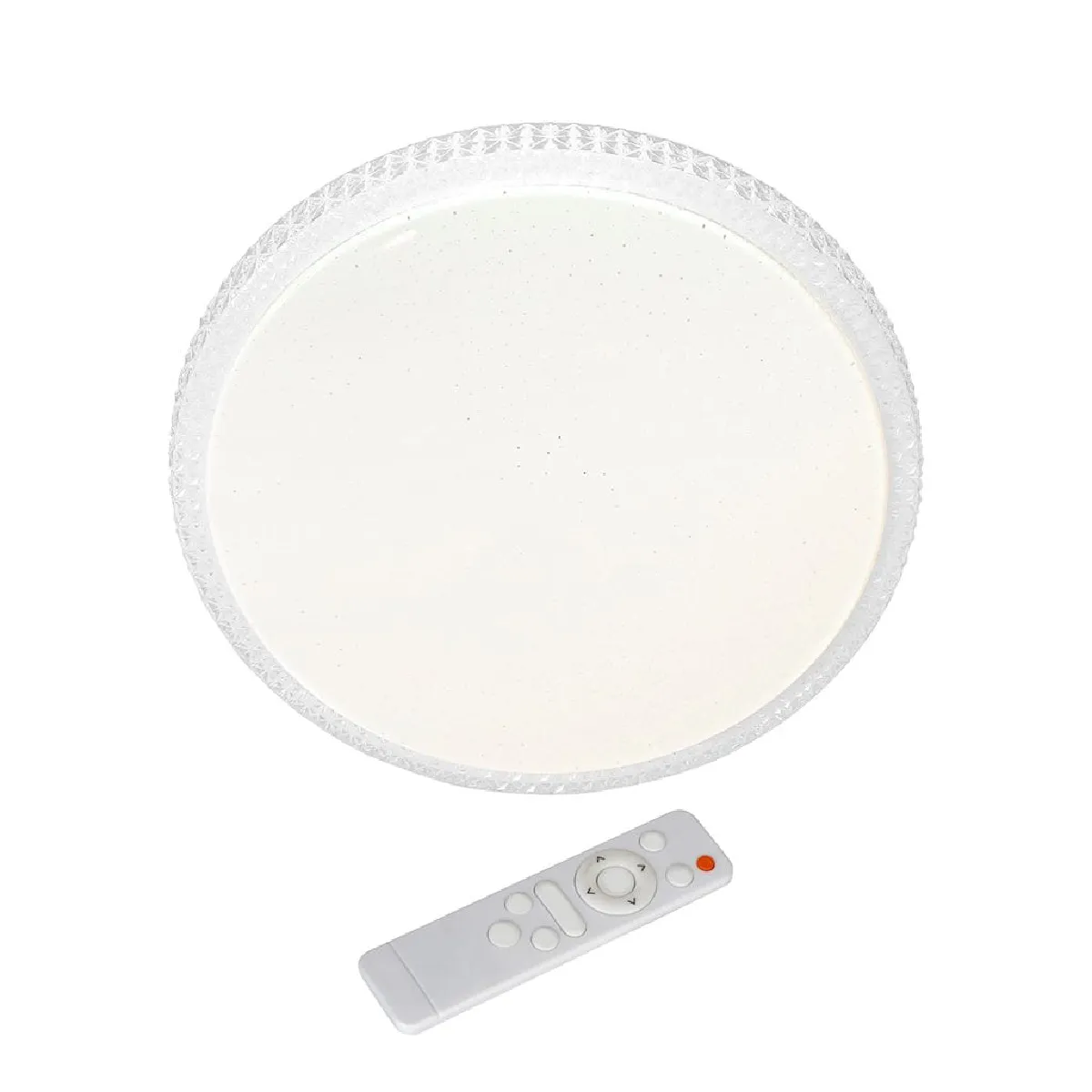 Milagro Blanc Plafonnier Led Cruz 66W Dimmable Télécommande 50Cm