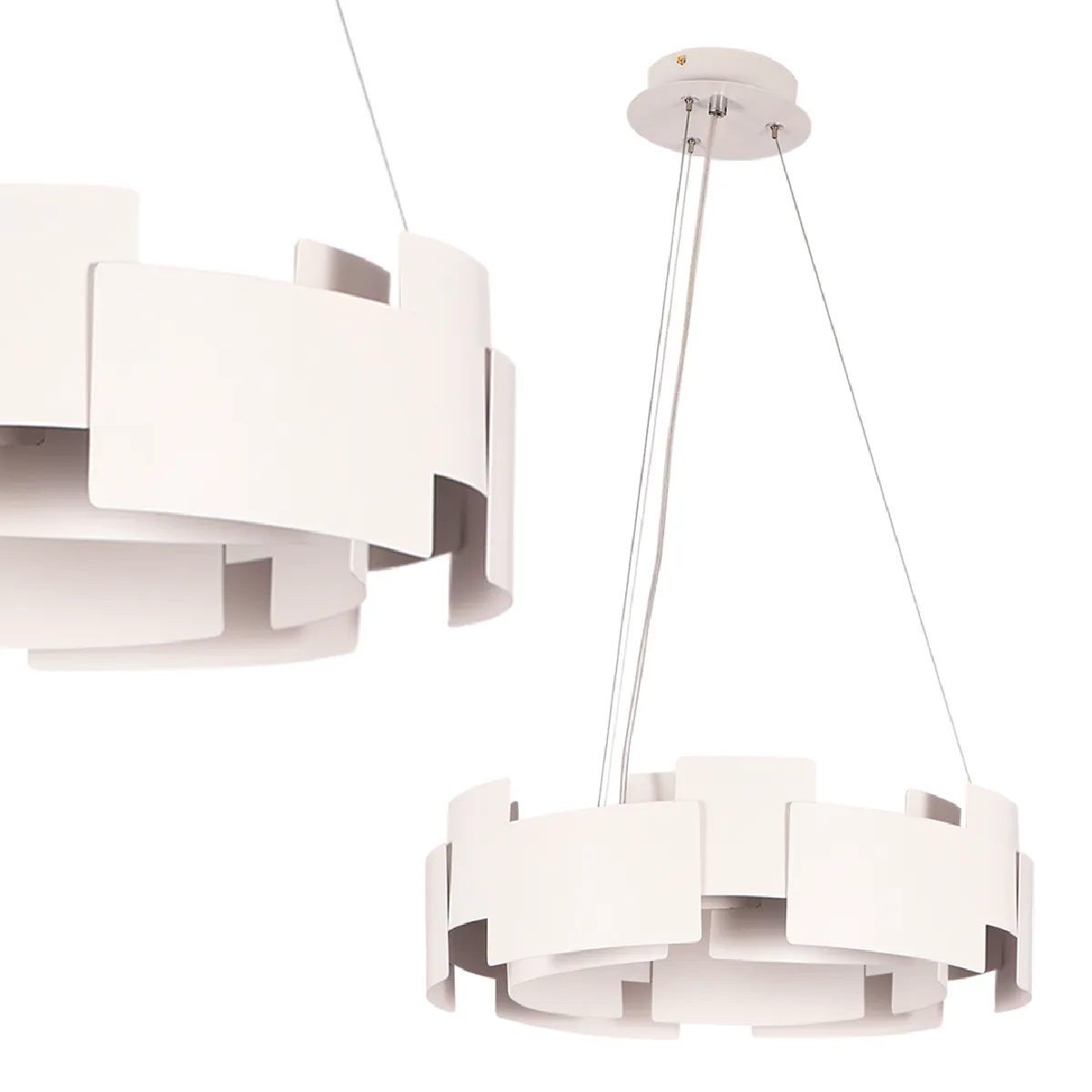 Milagro Blanc Suspension Led Torino