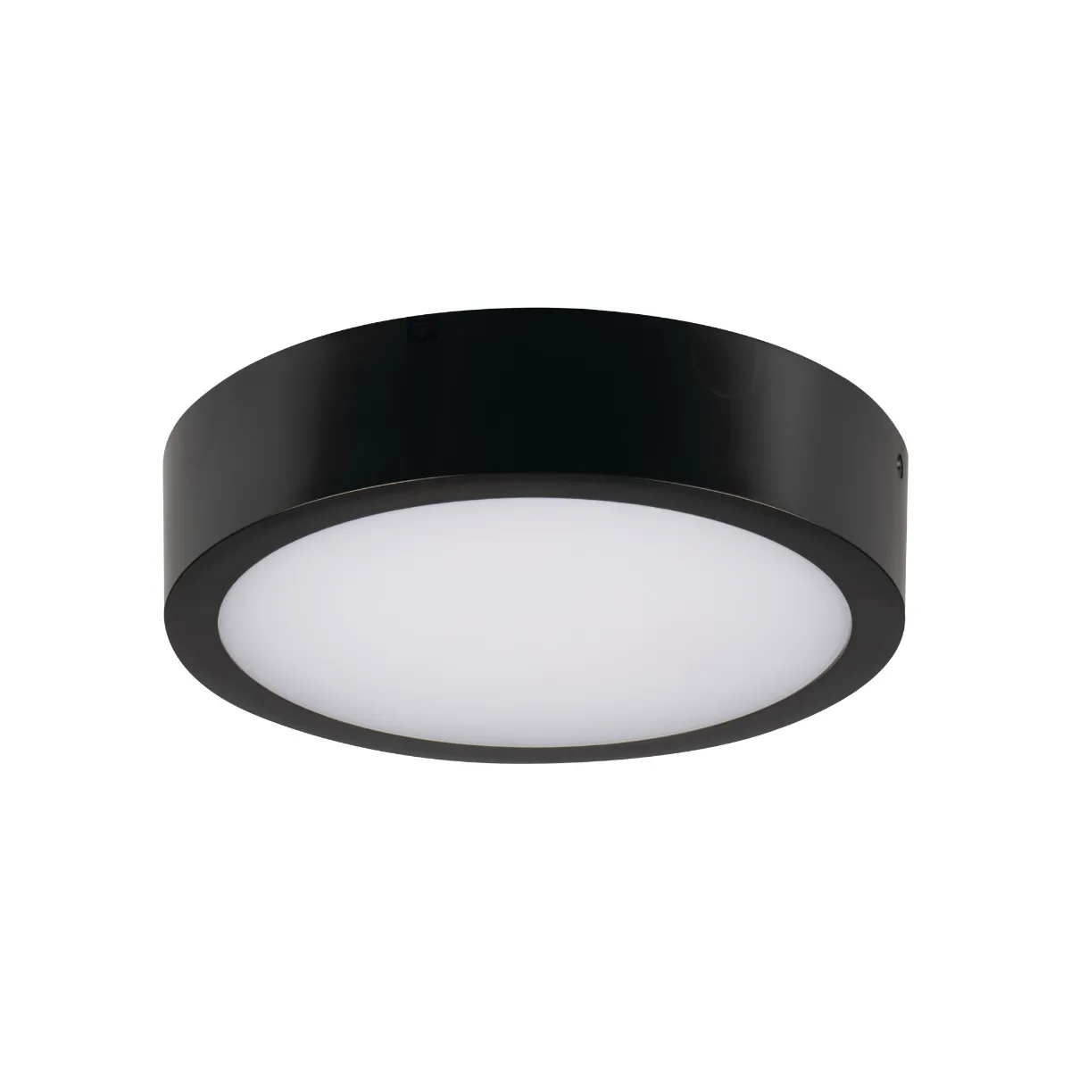 Kanlux Noir Plafonnier Led Rond