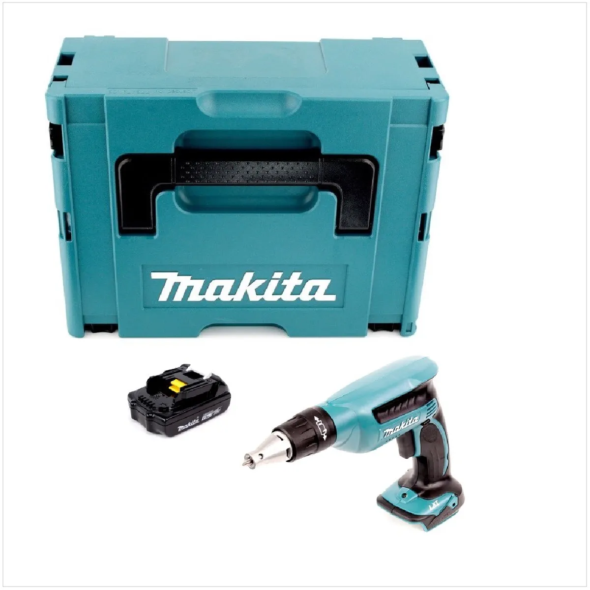 Visseuse à placo 18V LXT 1x15 Ah en MAKPAC MAKITA DFS451Y1J