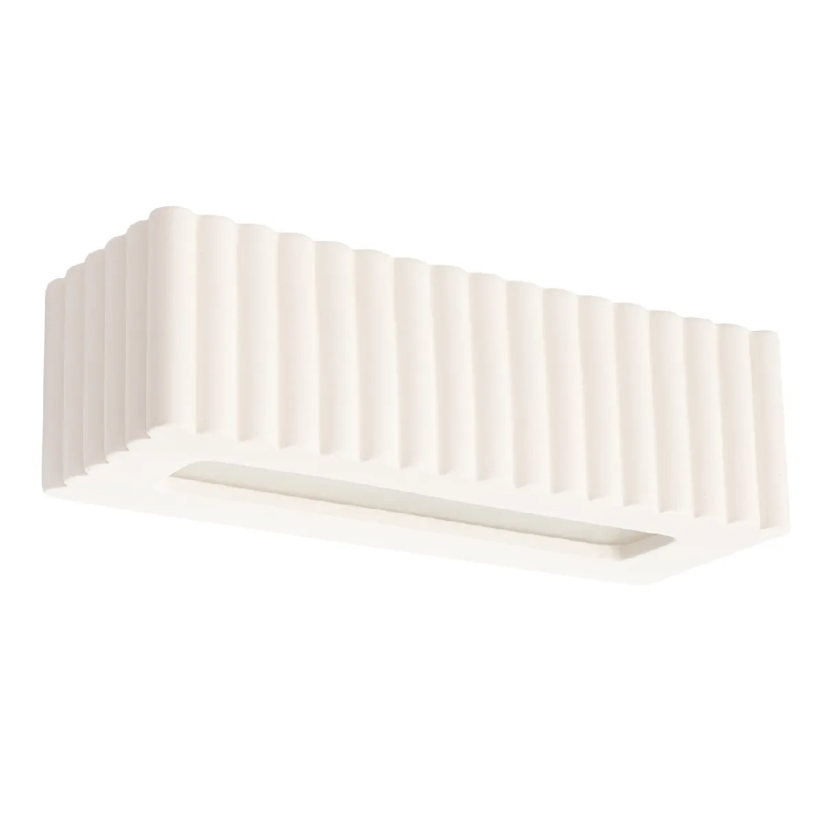 Sollux Lighting Blanc Applique Murale En Céramique Rigata - Image 3