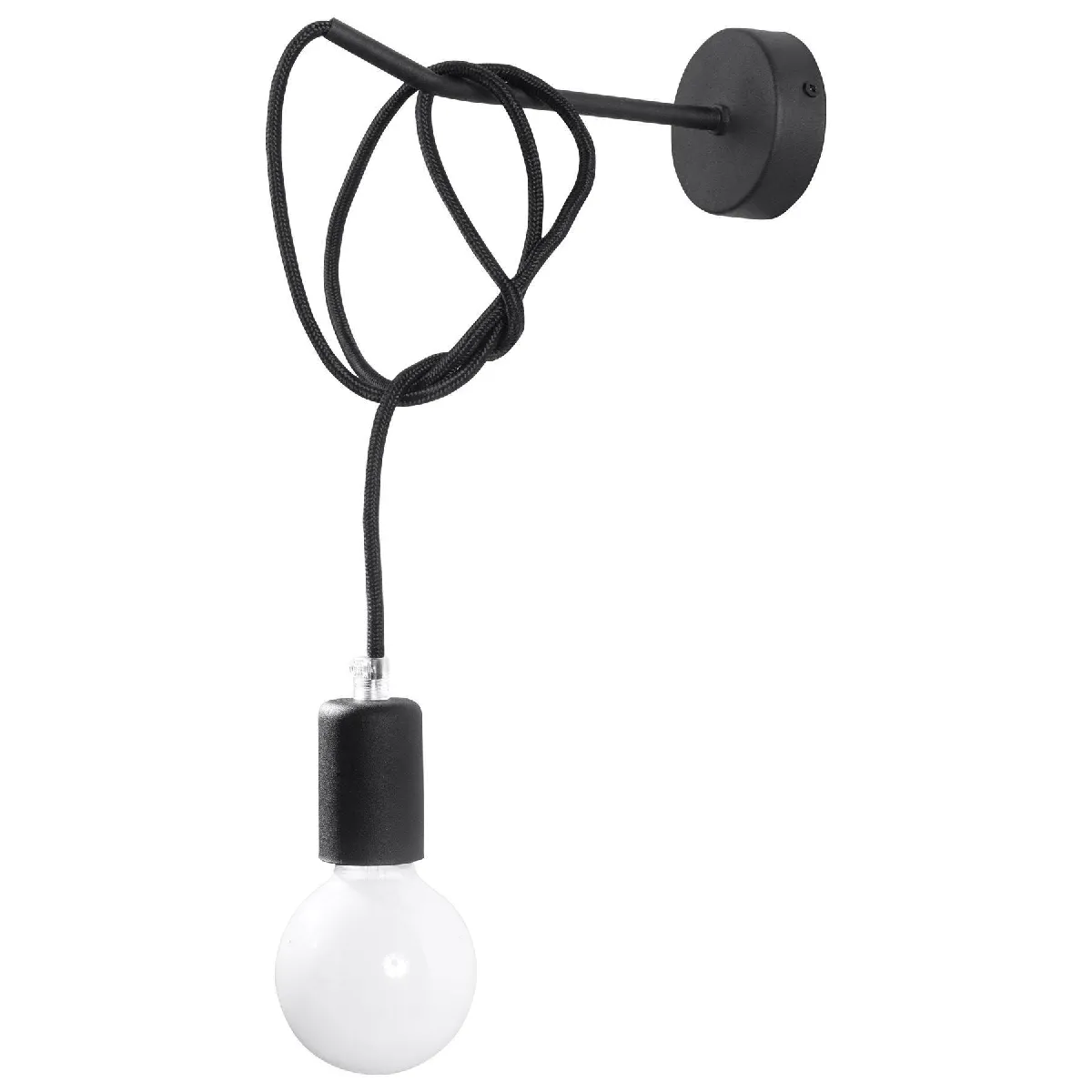 Sollux Lighting Noir Applique Edison - Image 3