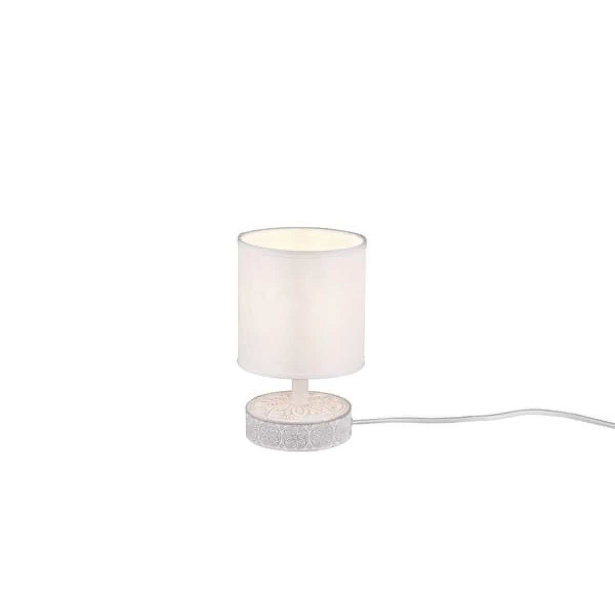 Rl Blanc Lampe À Poser En Céramique