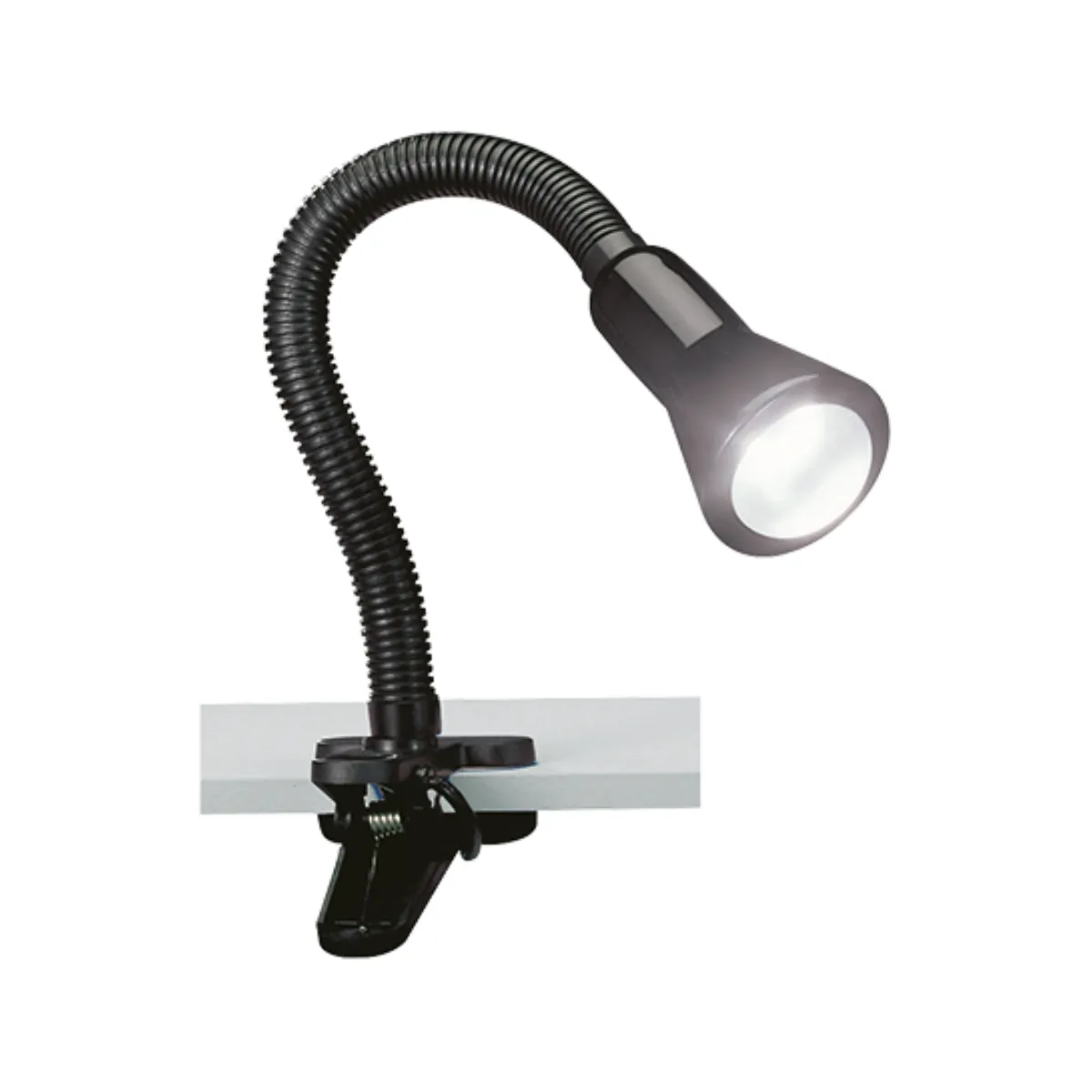 Trio Noir Lampe De Bureau Flexo