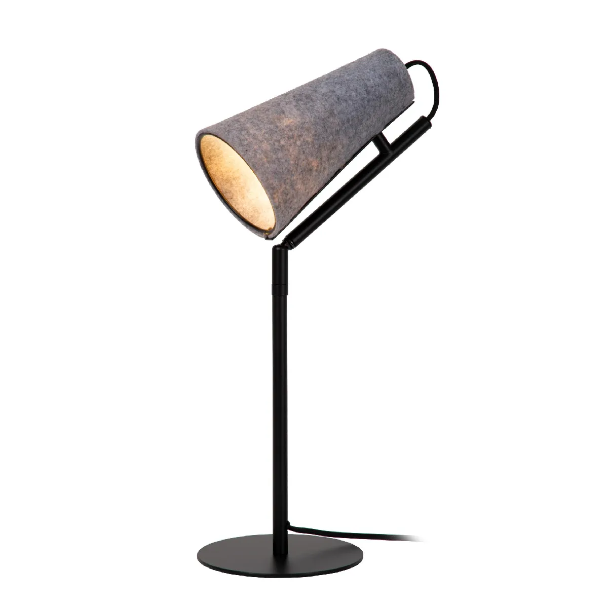 Lucide Lampe à poser Bensen - Gris