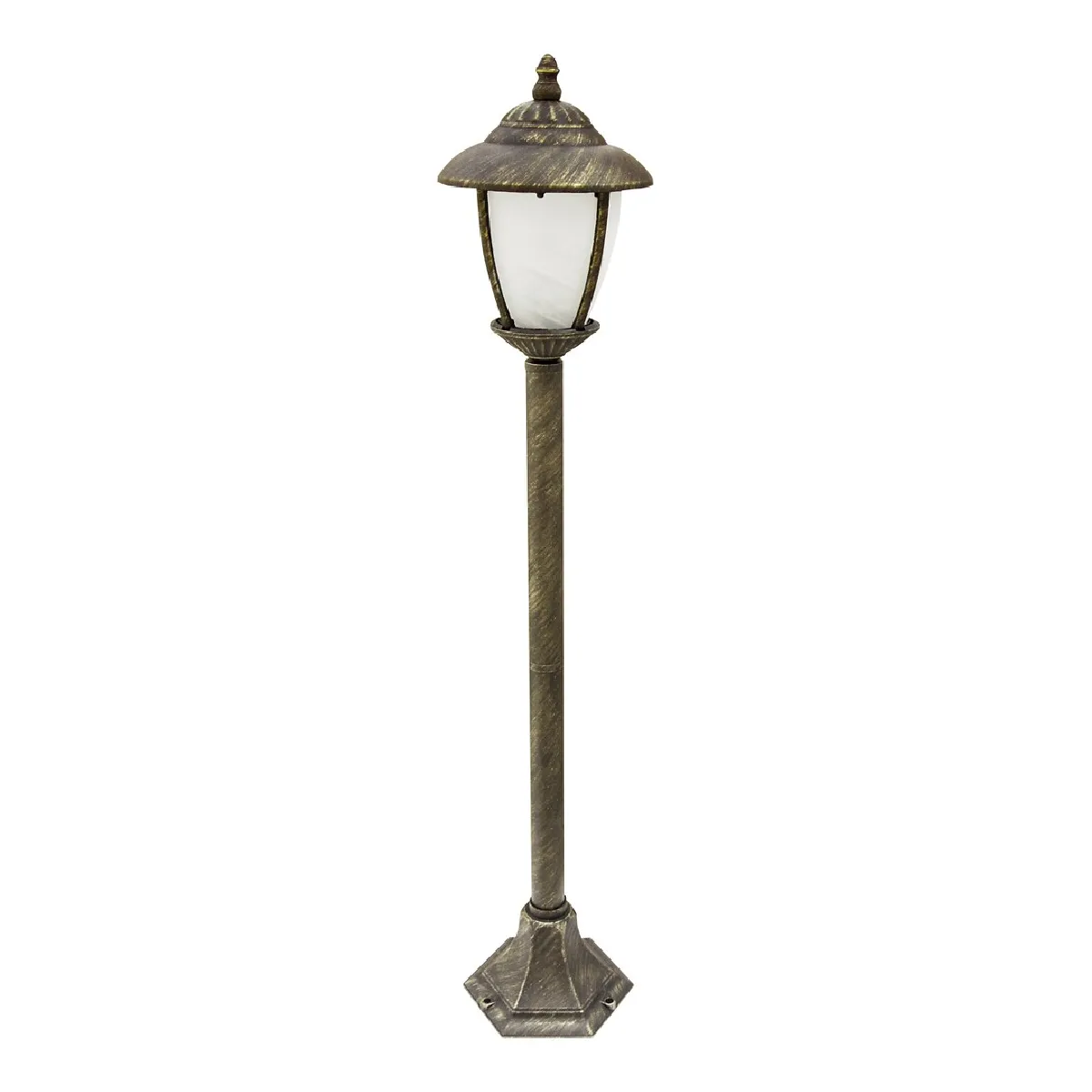 Rabalux Borne Lumineuse Jardin Classique E27 Madrid Or