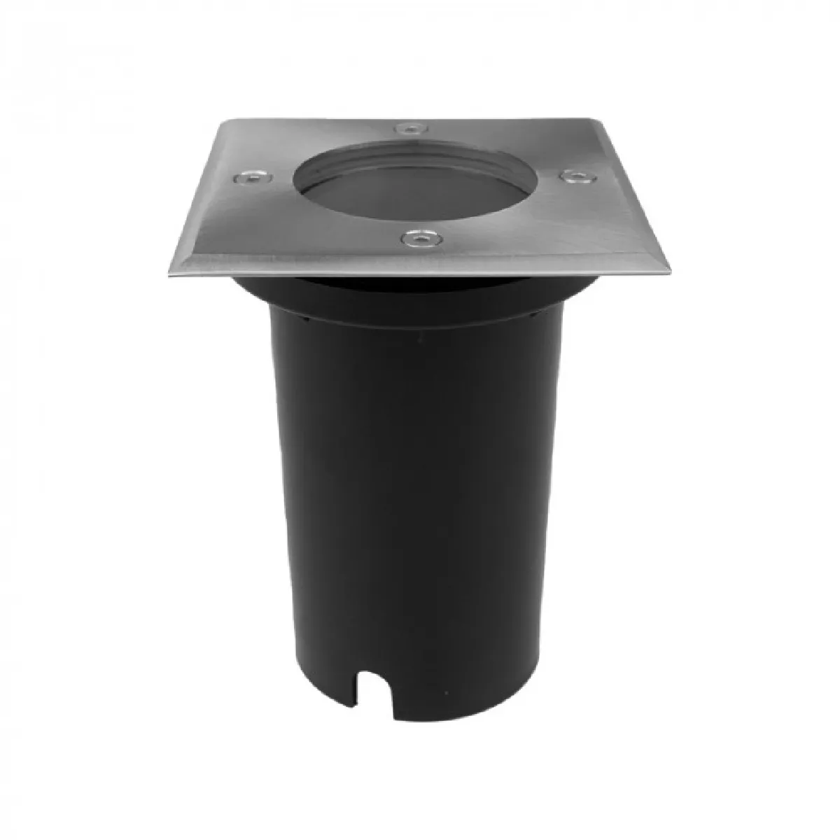 Ecolight Spot Encastrable Sol Carré Gu10 Ip67 Inox