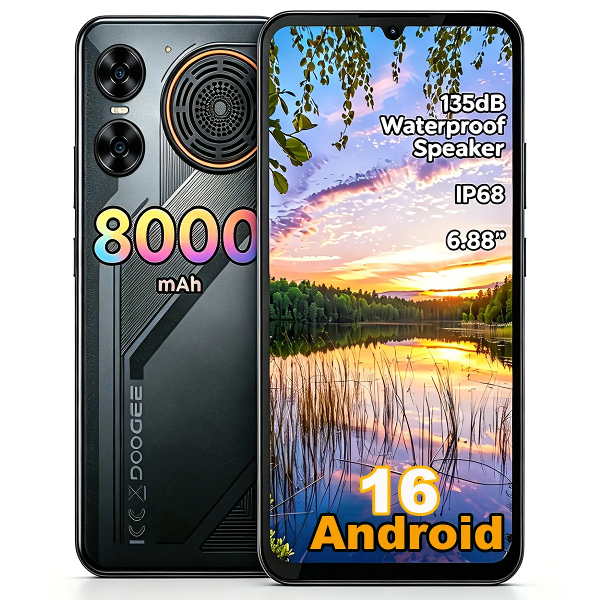 DOOGEE  M30 6GB 256GB? Noir