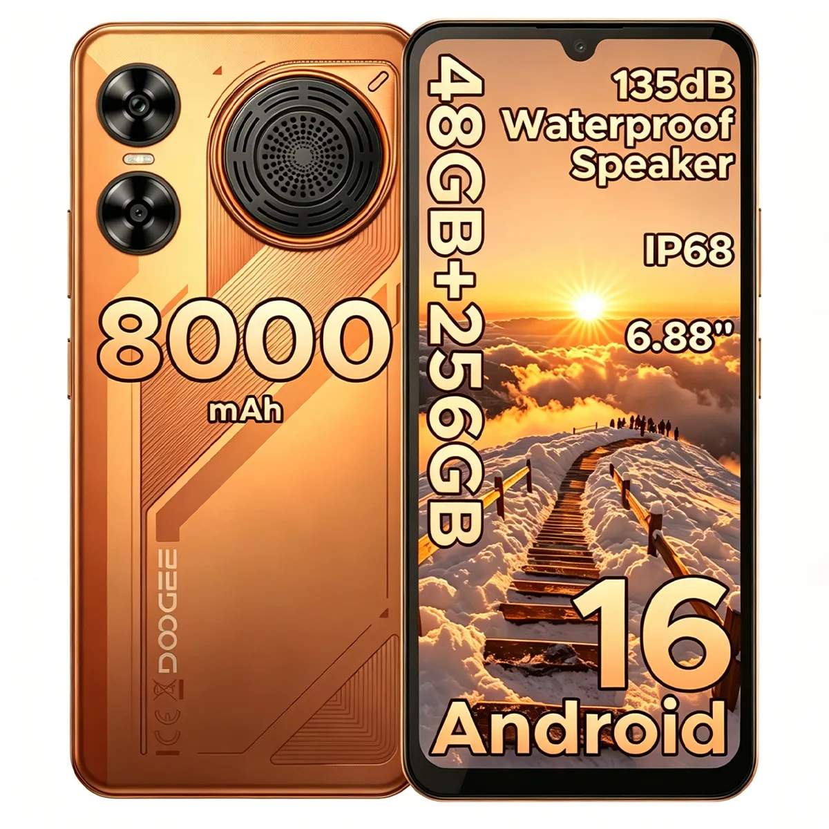 DOOGEE  M30 6GB 256GB? Orange