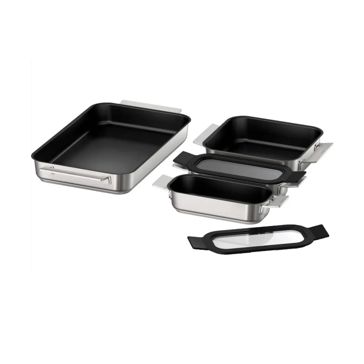 Plats flex induction x 4 pour tables a zones flexibles Bosch 17007157 - vue 2
