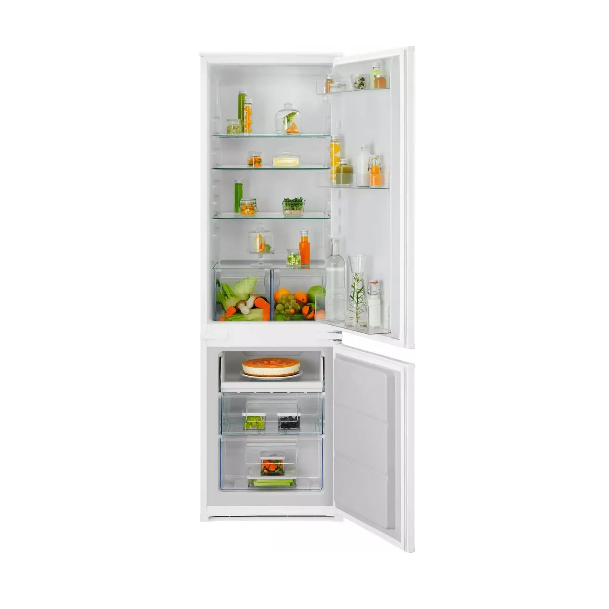 ELECTROLUX R&eacute;frig&eacute;rateur combin&eacute; int&eacute;grable 271l statique - LNA6LE18S - 