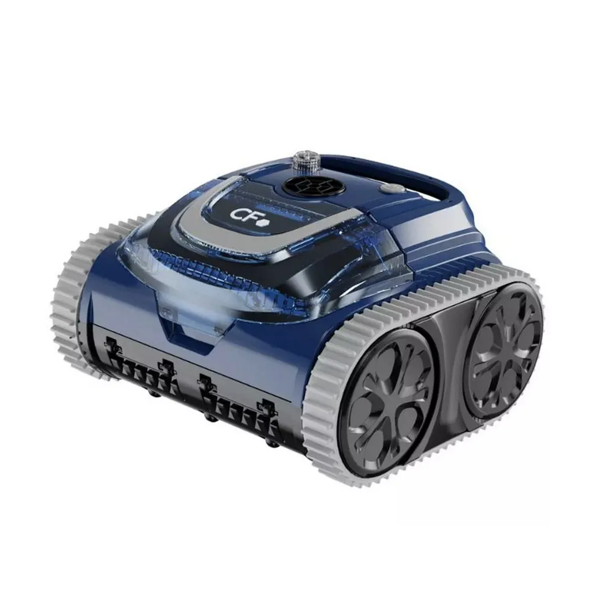 CF Robot &eacute;lectrique de piscine sans fil bleu - 400CL - 