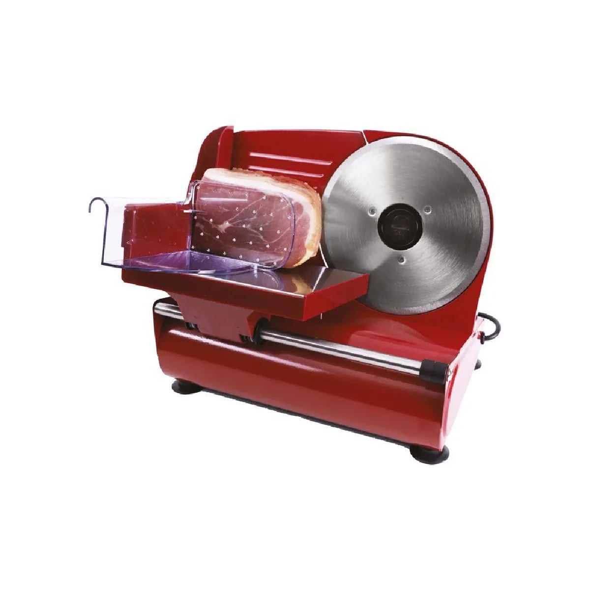 Le Pratique Rouge Primo - Trancheuse Électrique 100 W - Lame Inox 190 Mm