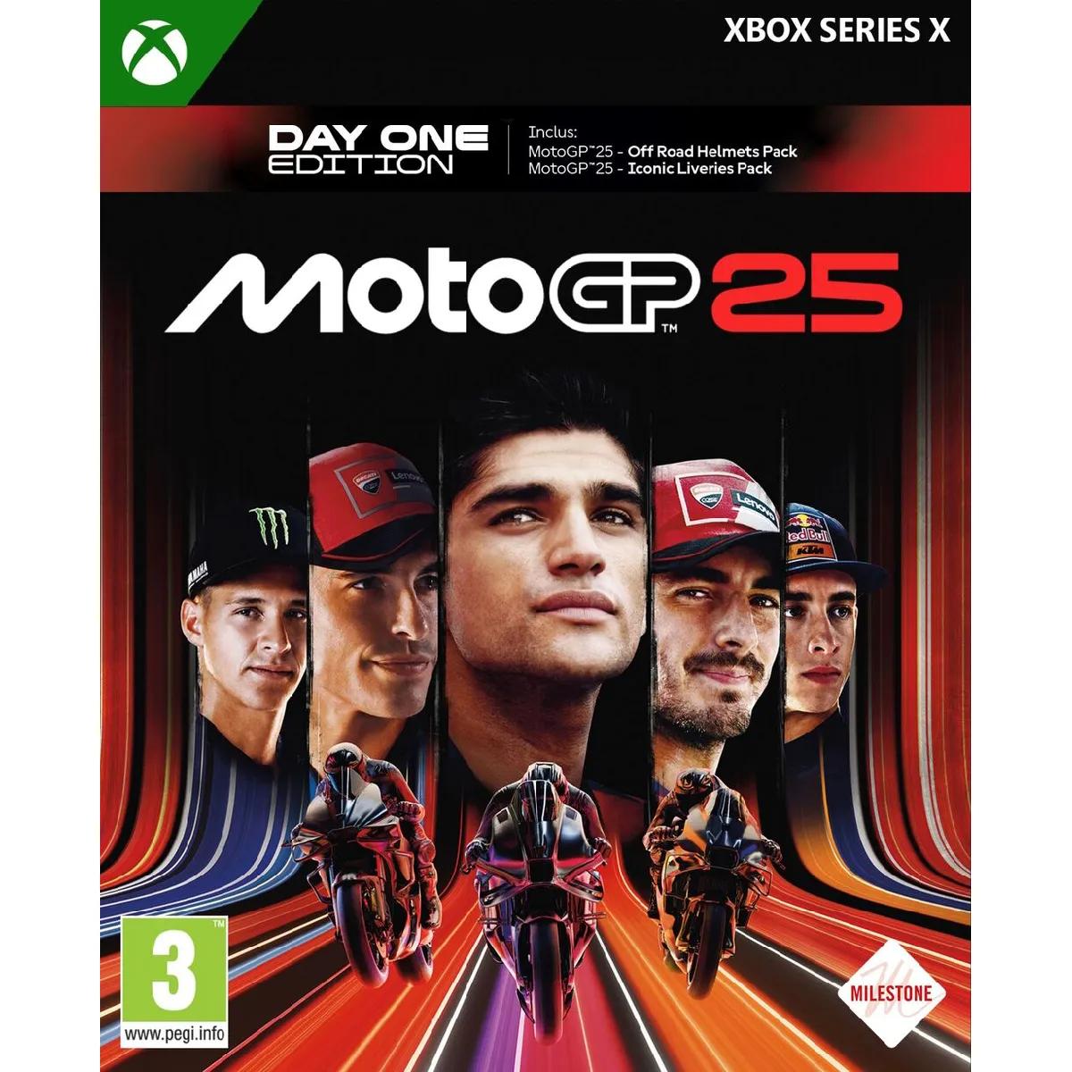 Milestone Motogp 25 Jeu Vidéo - Édition Day One