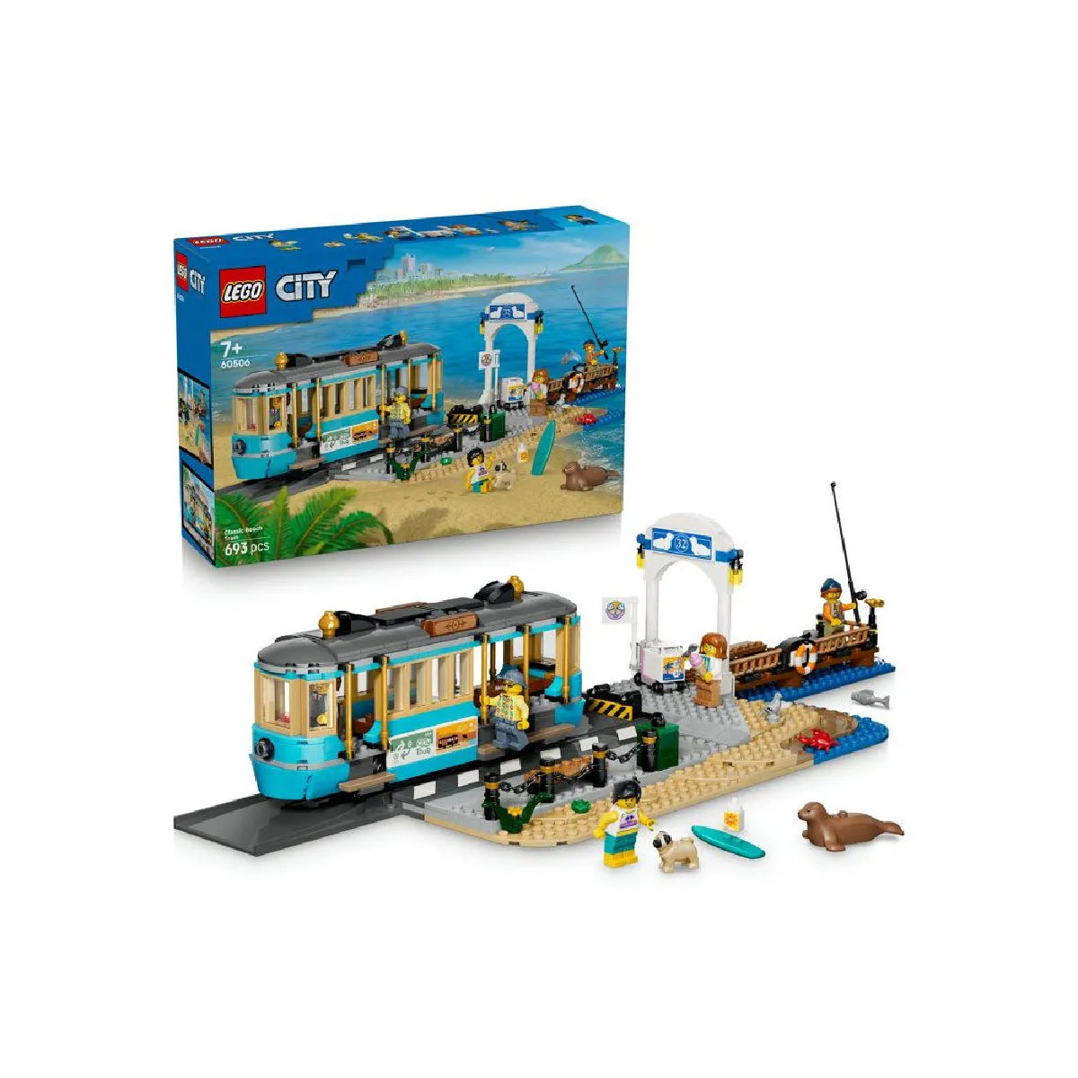 LEGO® City 60506 Le tramway de bord de mer - vue 5