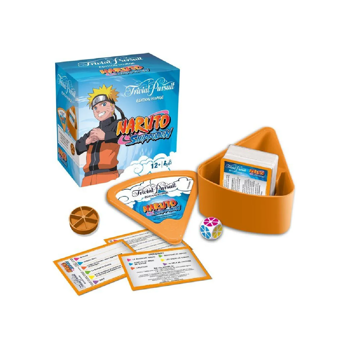 WINNING MOVES Trivial Pursuit Voyage Naruto Shippuden - 600 Questions - Format Voyage