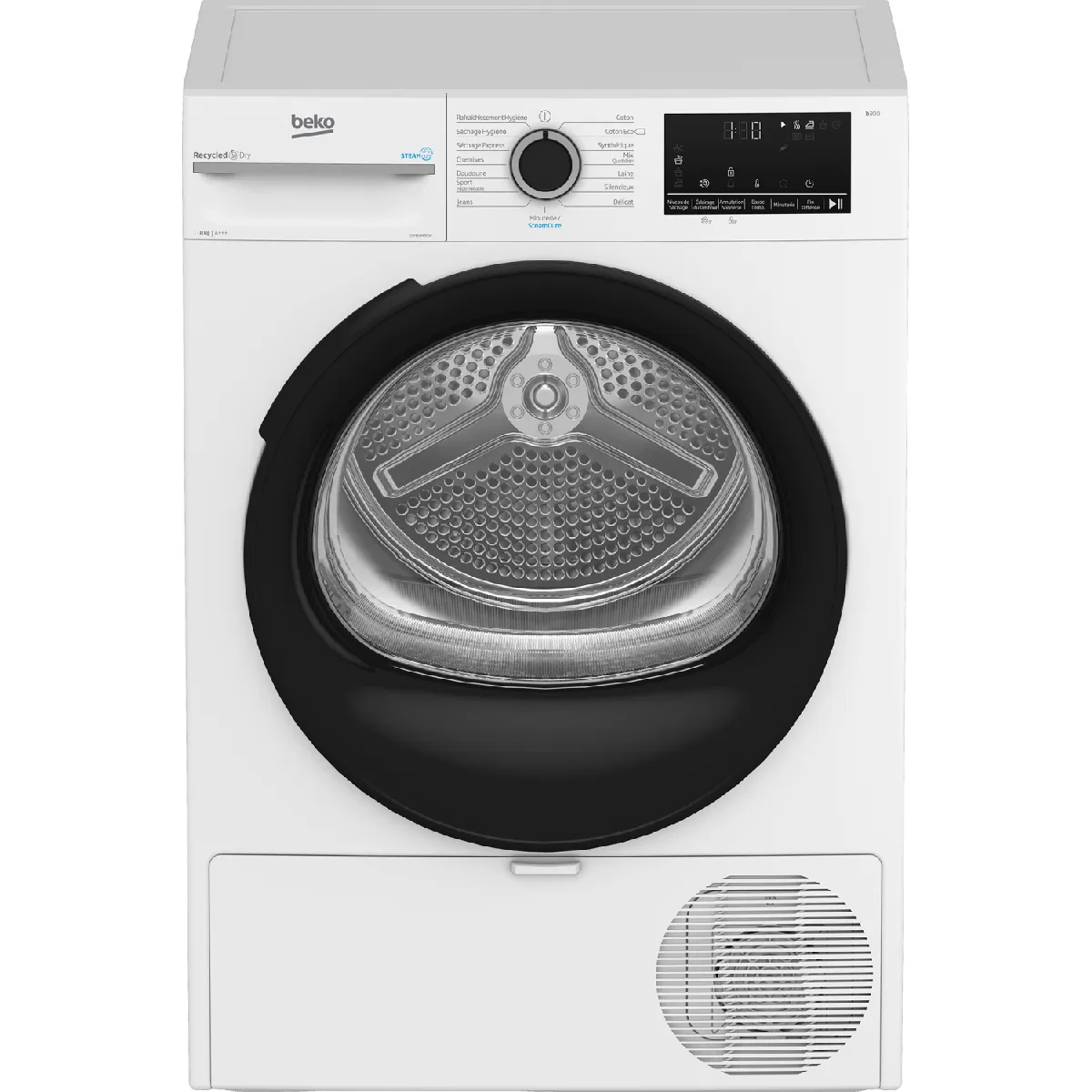 Sèche linge pompe à chaleur D3H28493W - vue 2