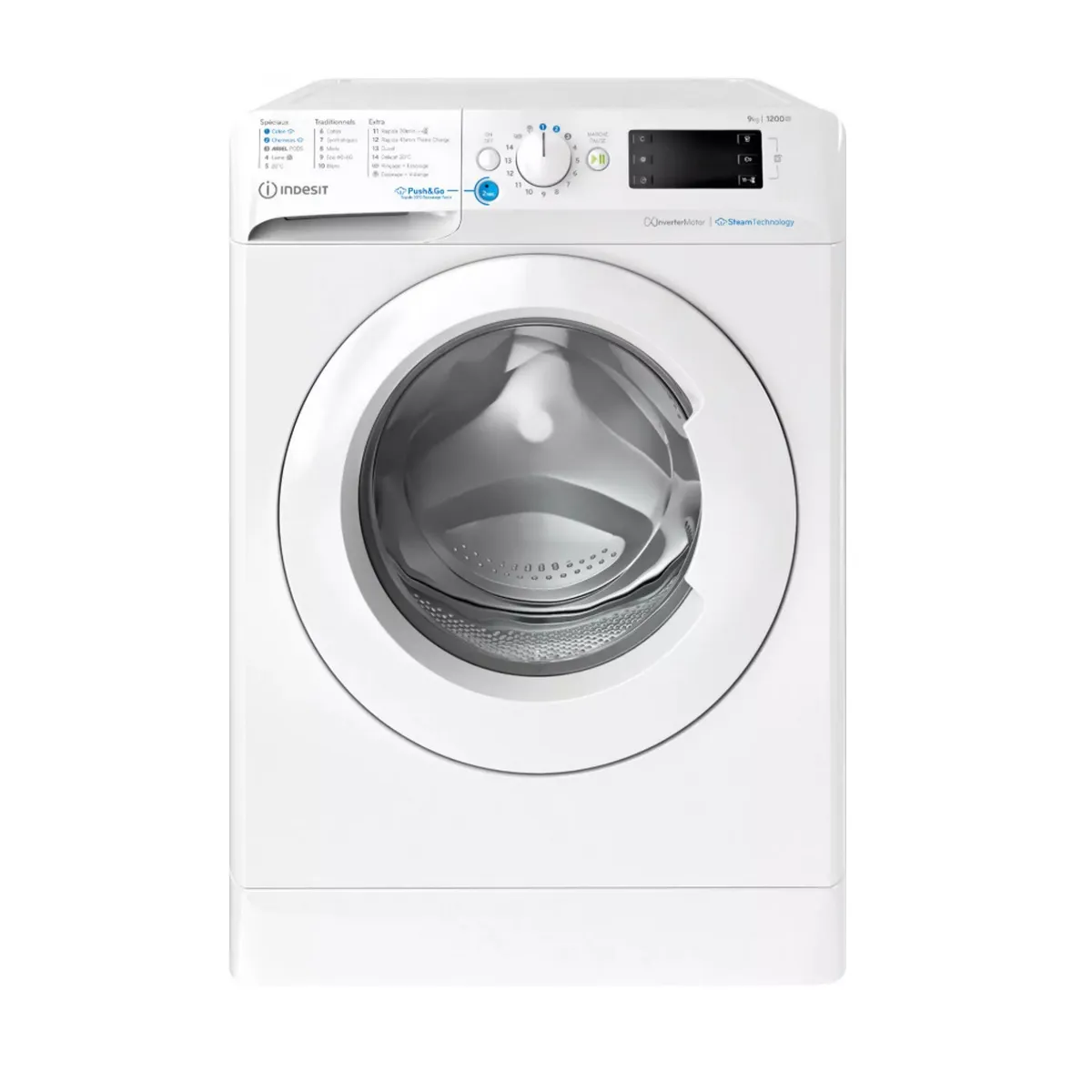 Lave linge hublot BWE91296XWVFR - vue 2