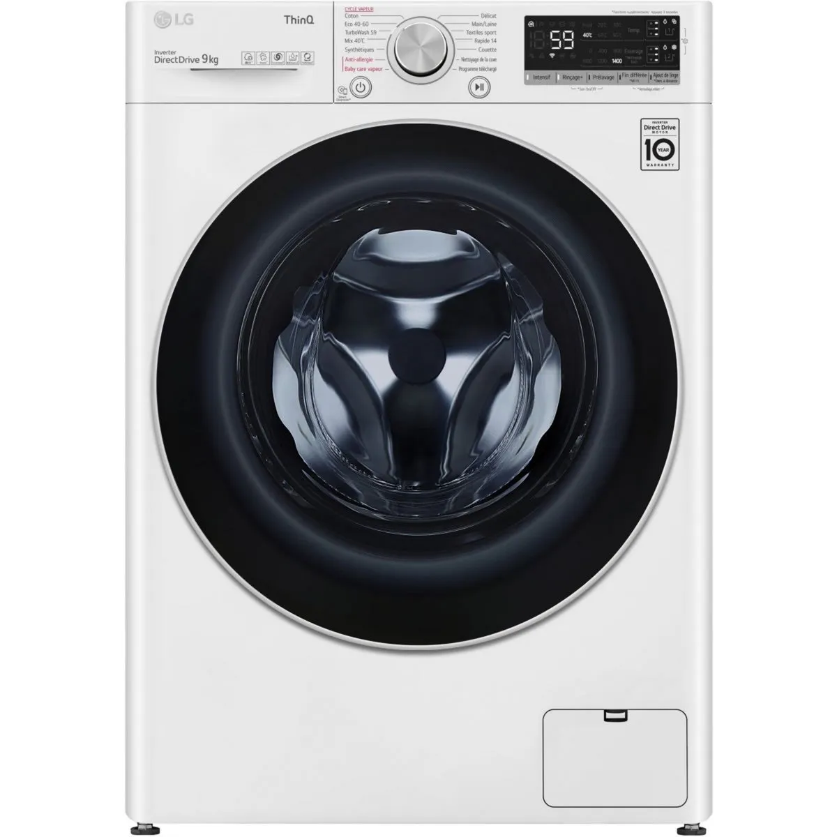 Lave linge hublot LG F94V51WHSA