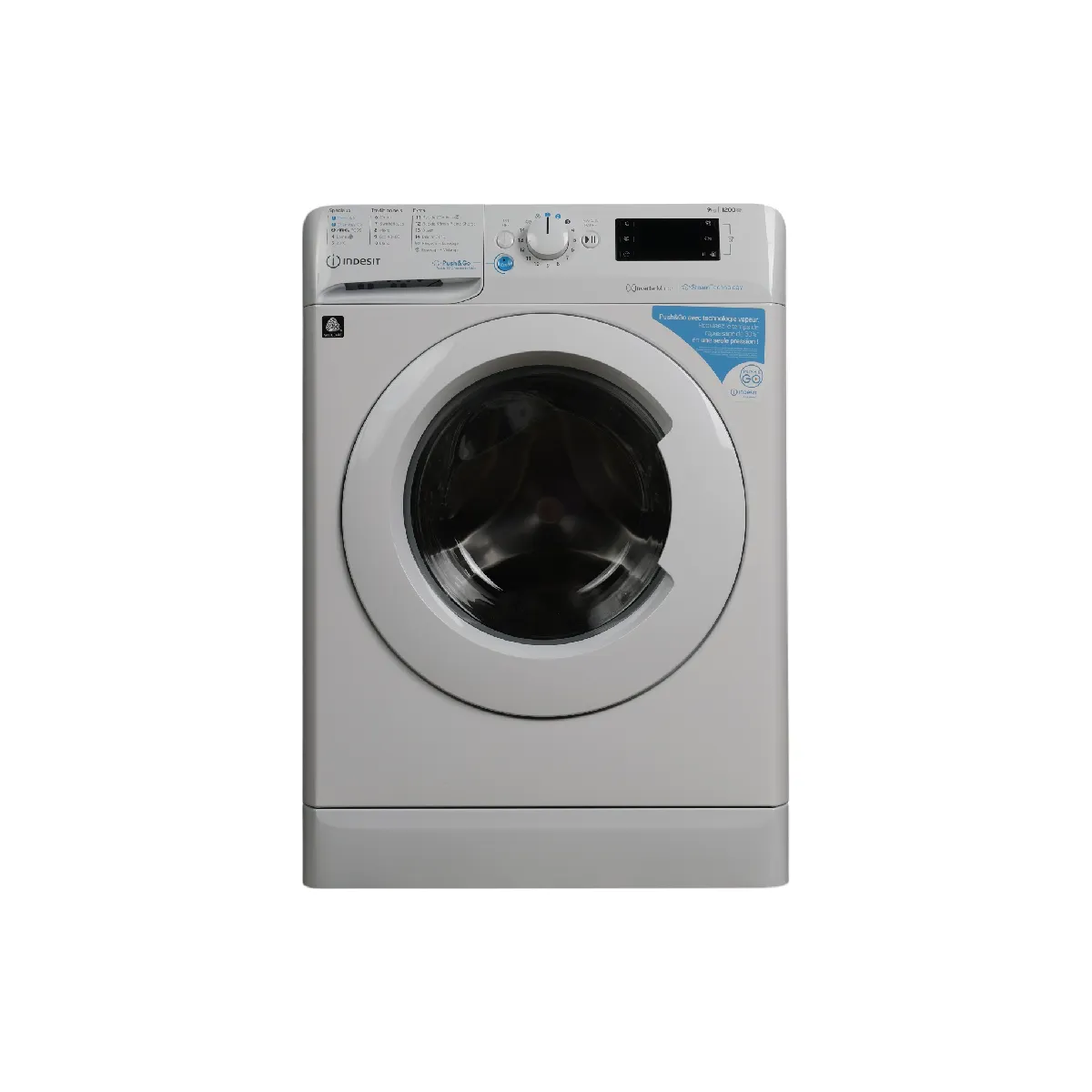 Lave linge hublot BWE91296XWVFR - vue 2