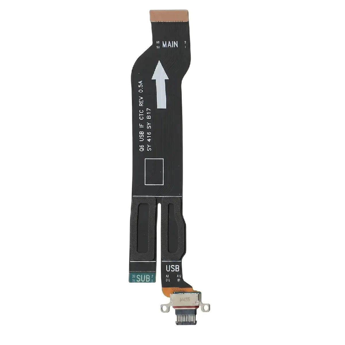Samsung Nappe de Connecteur de Charge pour Samsung Galaxy Z Fold 6 Service Pack