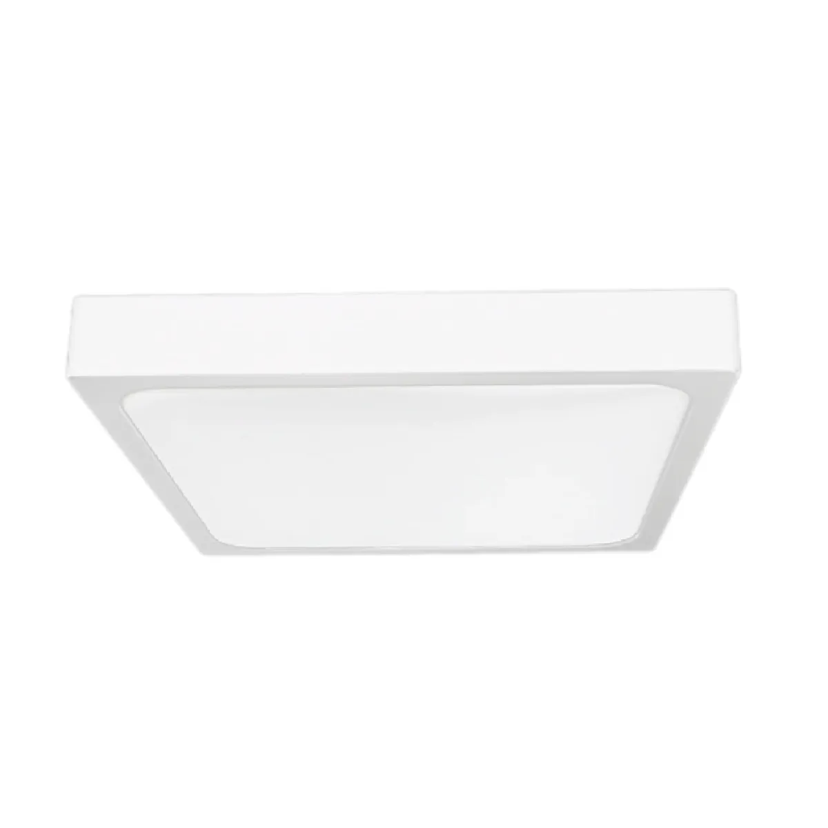 Vtac Blanc Plafonnier Led Carré 18W 23Cm Capteur V-Tac 4000K