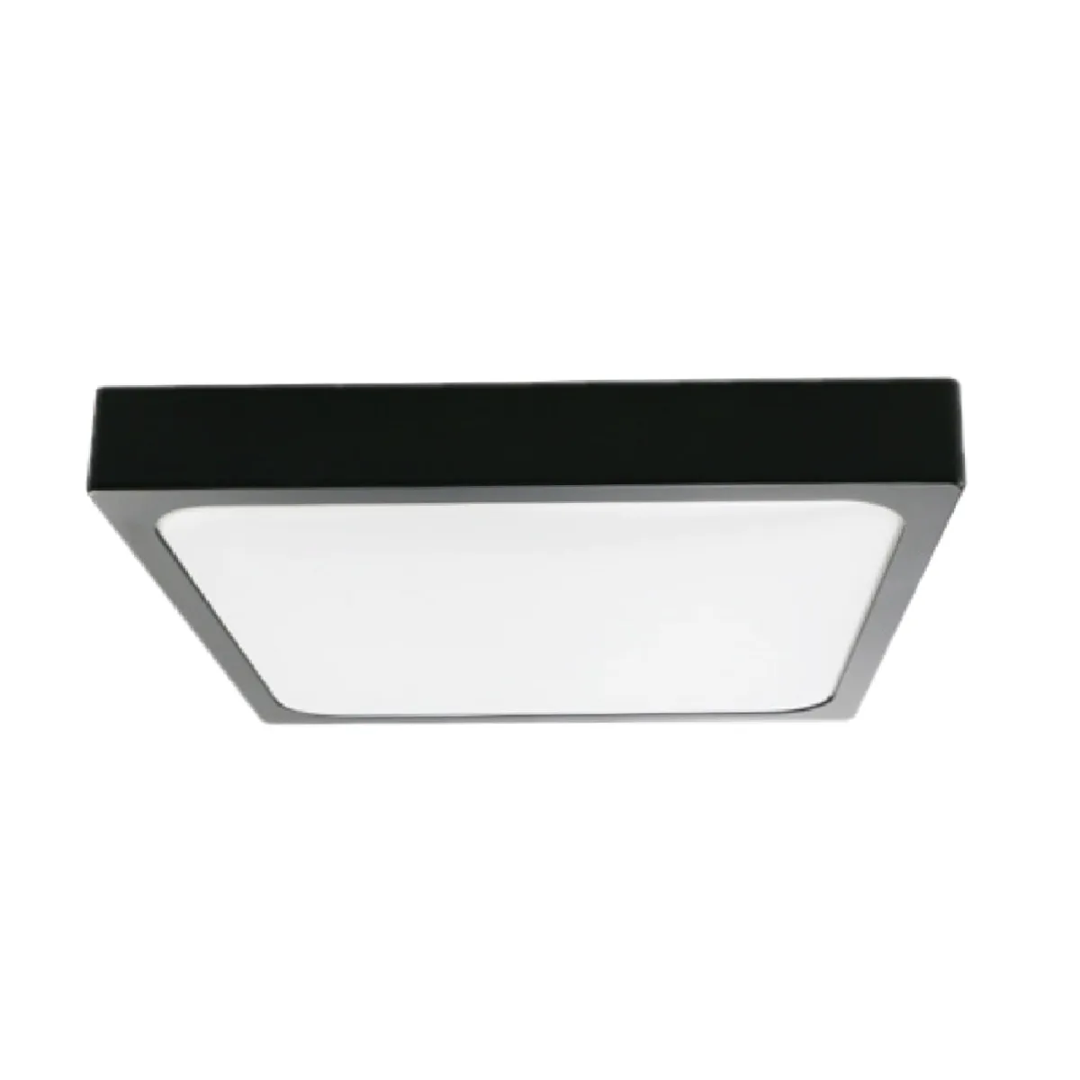 Vtac Noir Plafonnier Led Carré 24W 30Cm Détecteur V-Tac