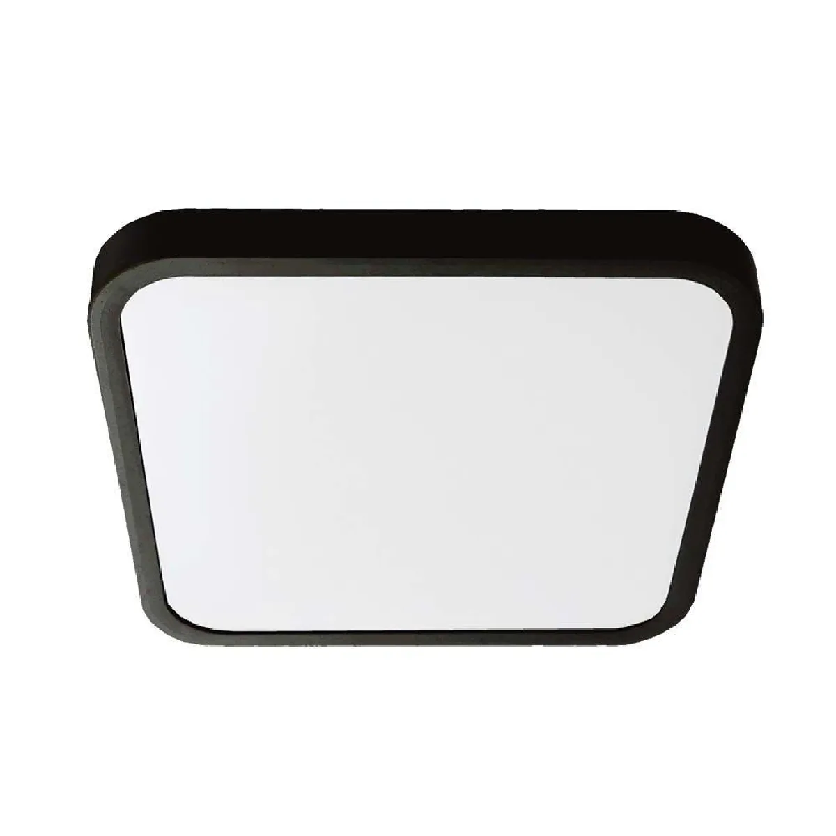 Vtac Noir Plafonnier Led Carré