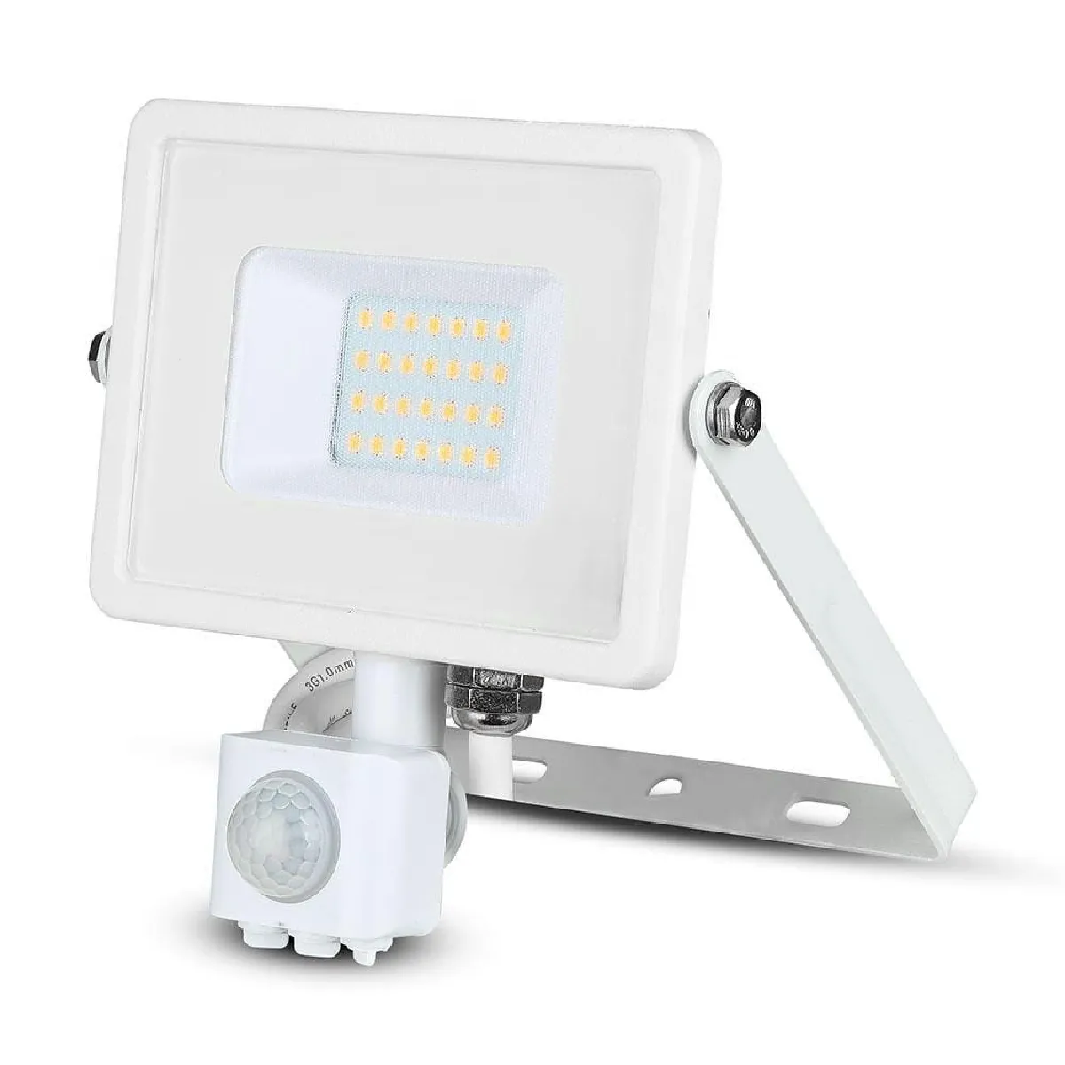 Vtac Projecteur Led V-Tac 20W Samsung Détecteur 4000K Ip65