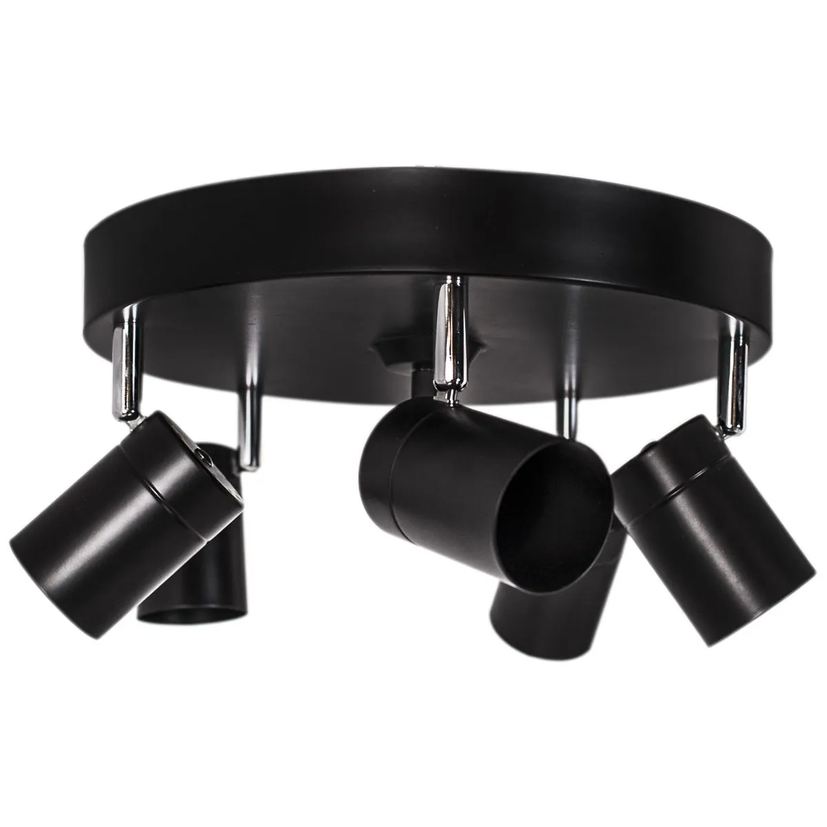 By Rydéns Noir Mat Correct Spot Pour Plafond À 5 Lampes - Image 3