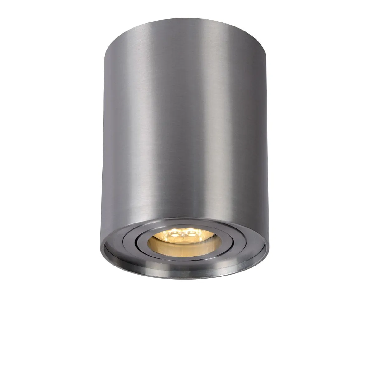 LUCIDE  TUBE - Spot Plafond - &Oslash; 9,6 cm - GU10 - Chrome D&eacute;poli