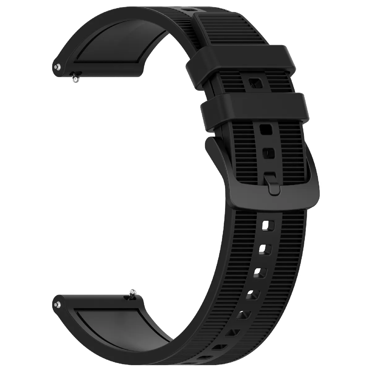 Inf Noir Bracelet De Montre En Silicone Pour Huawei Watch Gt4 - 22 Mm