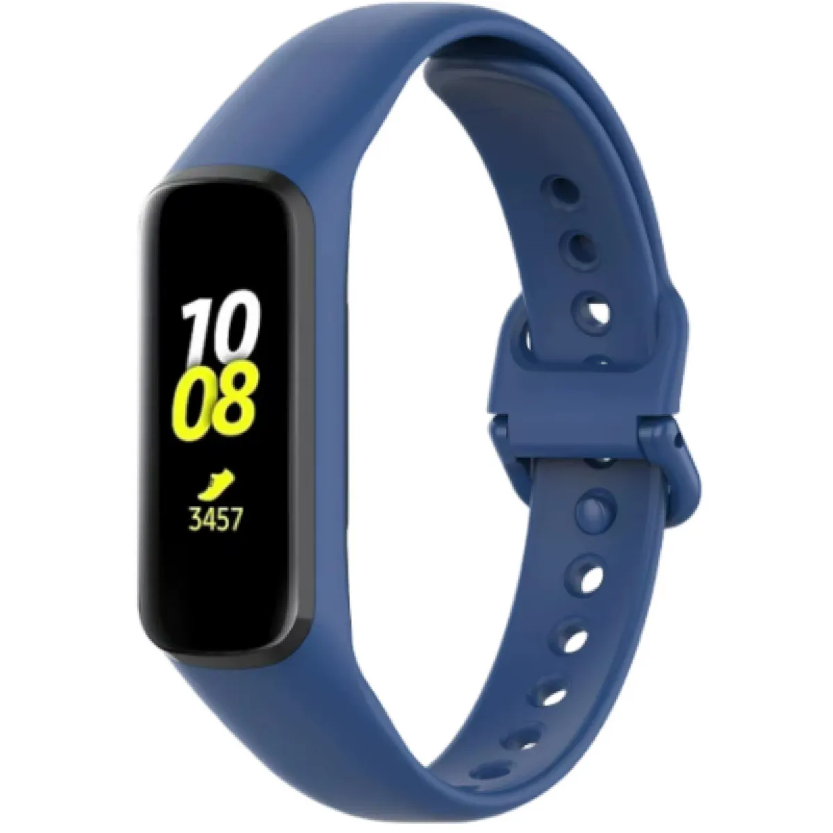 Inf Bleu Bracelet En Silicone Pour Samsung Galaxy Fit2