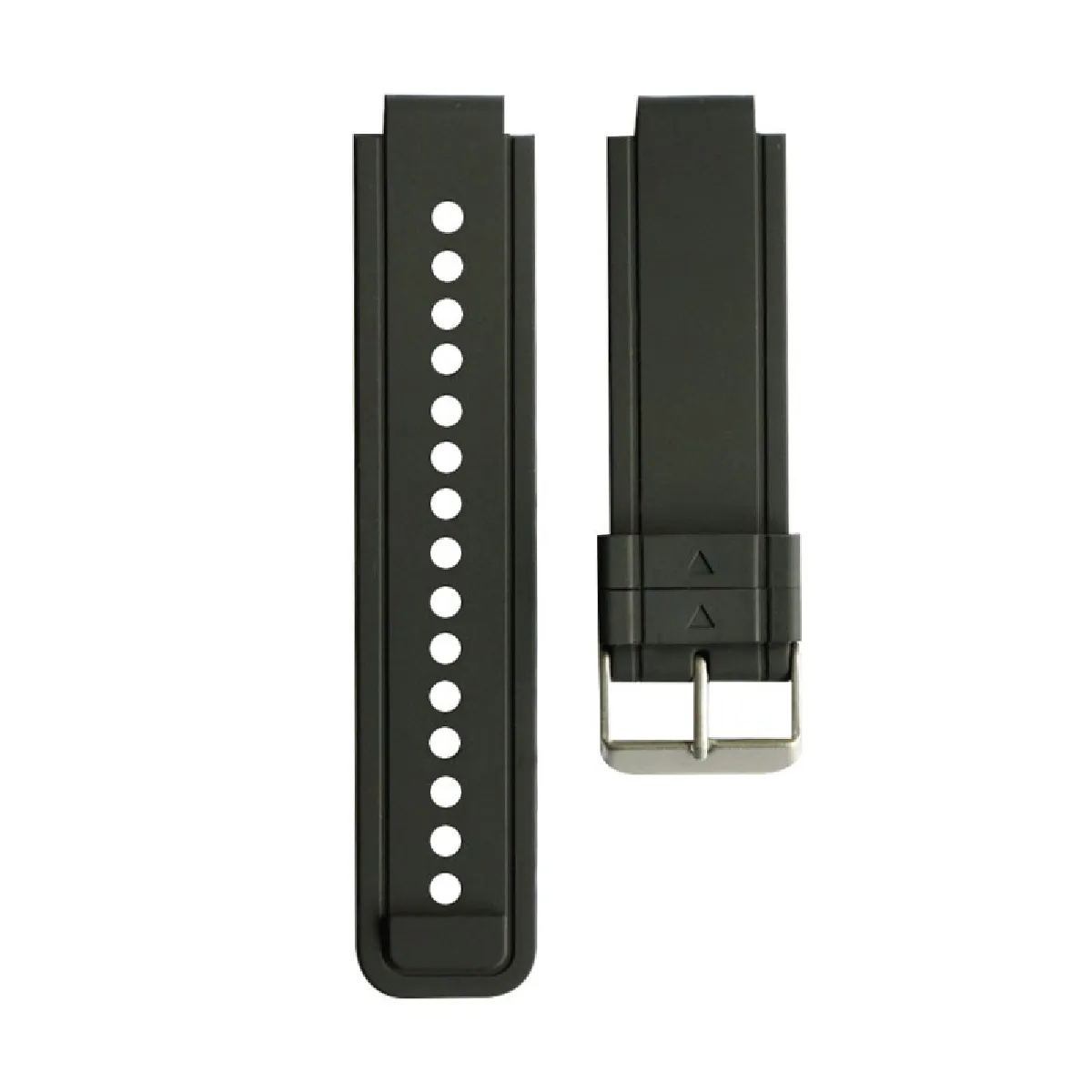 Inf Noir Bracelet En Silicone Pour Garmin Vivoactive Acetate
