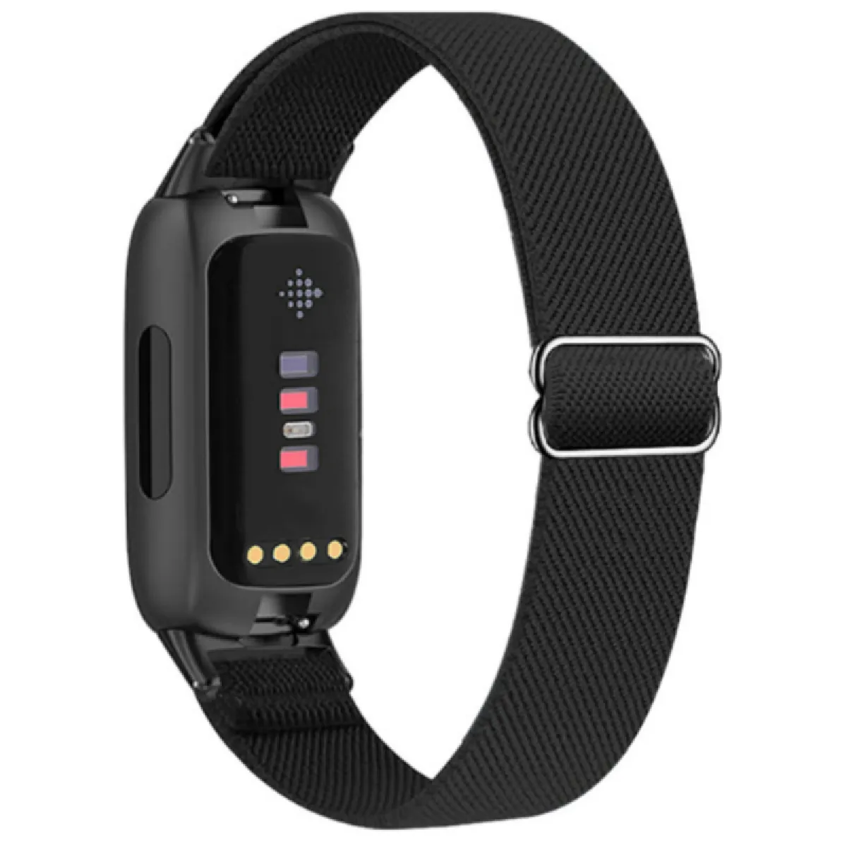 Inf Noir Bracelet De Montre En Nylon Pour Fitbit Inspire 3