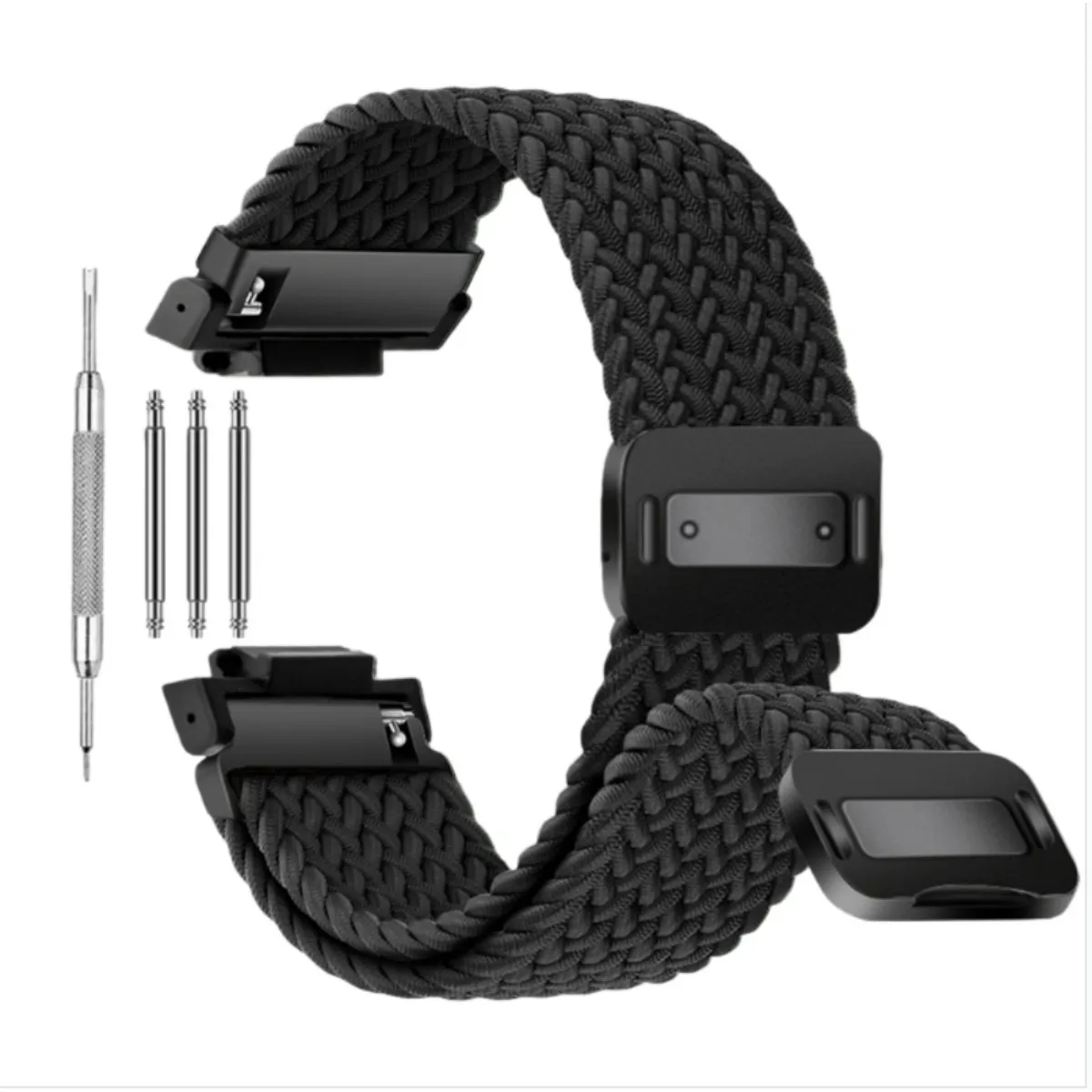 Inf Noir Bracelet En Nylon Pour Casio G-Shock Ga2100