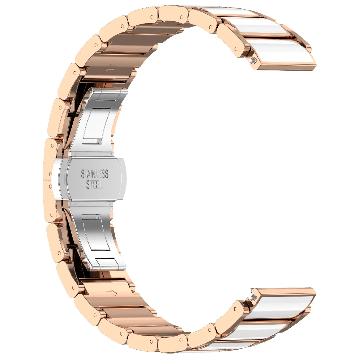 Inf Blanc Bracelet Pour Huawei Watch Gt5 - 18 Mm