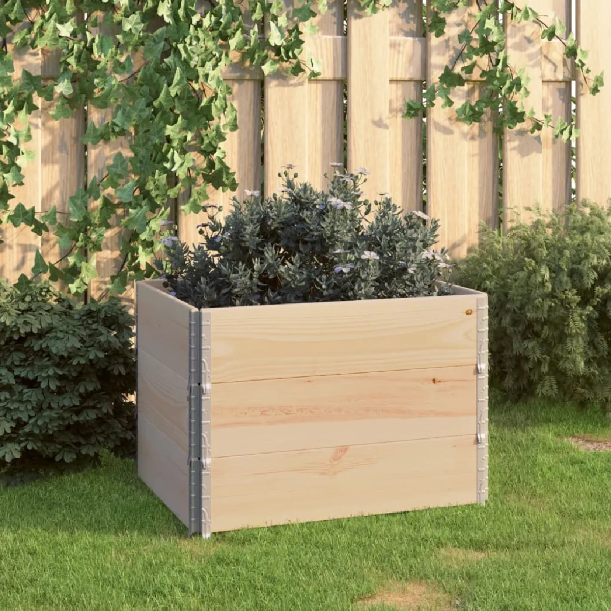 Vidaxl Jardinières Surélevées 3 Pcs 60X80 Cm Bois De Pin Solide