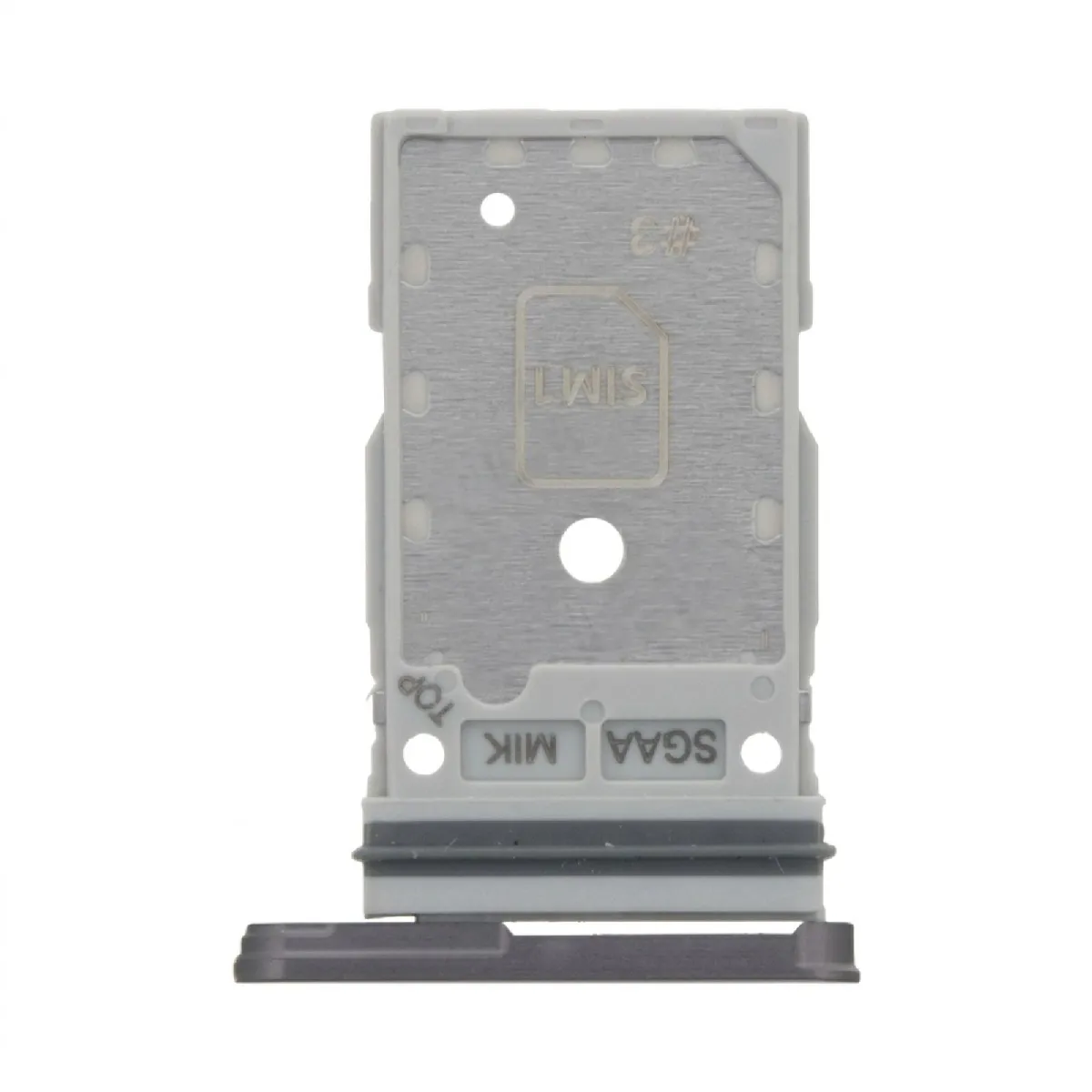 Samsung Tiroir de Carte SIM pour Galaxy S23 FE Dual Nano SIM Service Pack