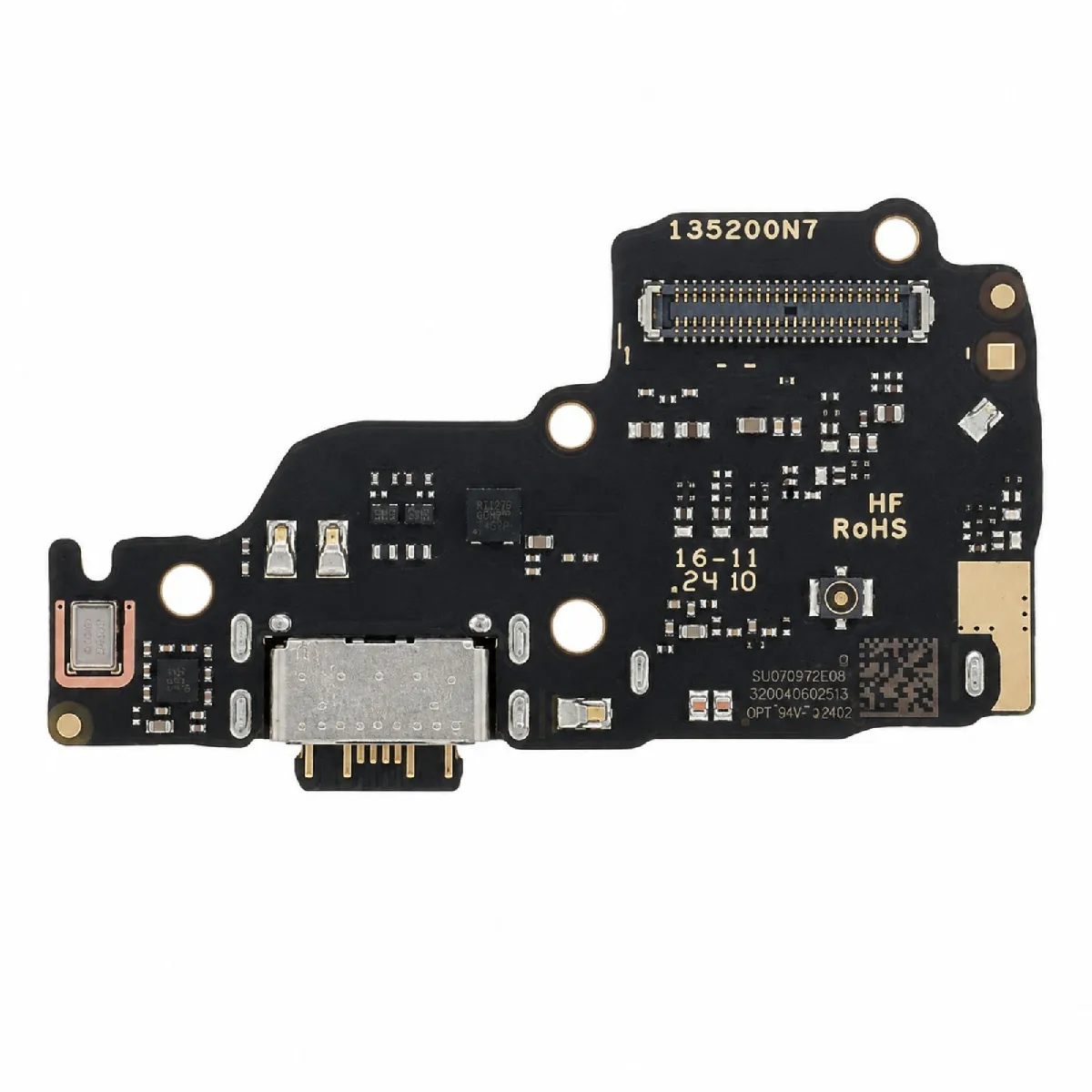 Xiaomi Noir Connecteur De Charge Usb-C Et Lecteur Sim Service Pack Pour Redmi Note 13 4G