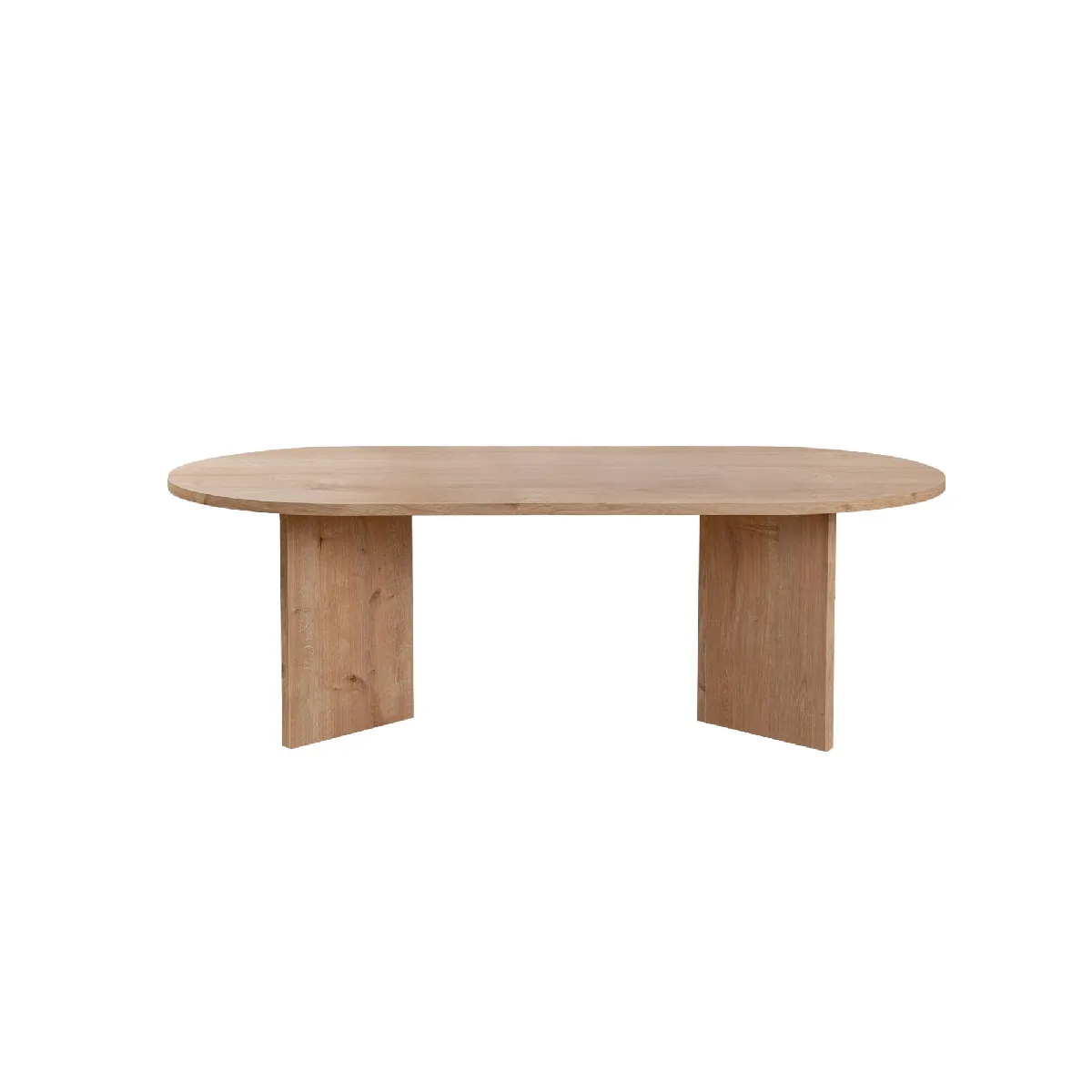 Table basse en bois - 60 x 119 x 40 cm - Chêne Saphir